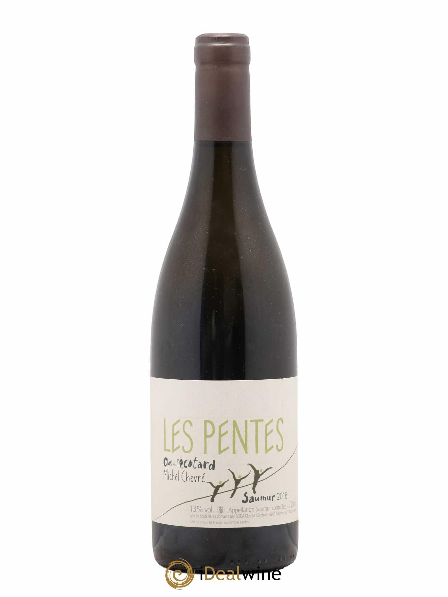 Saumur Clos de l'écotard Michel Chevré 2016 - Lot de 1 bouteille - 0