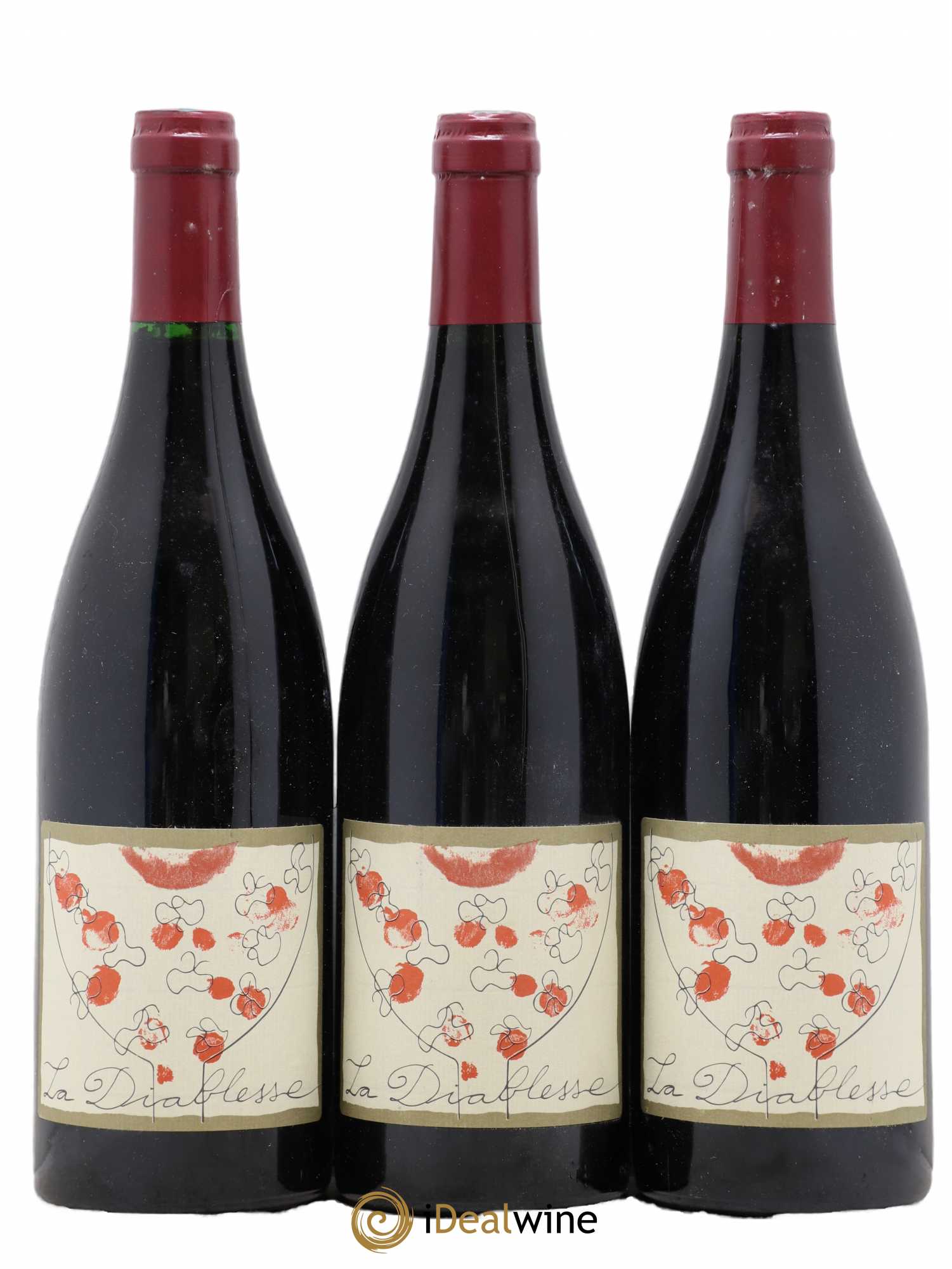 Chinon Château De Coulaine La Diablesse Bonnaventure 2005 - Posten von 3 Flaschen - 0