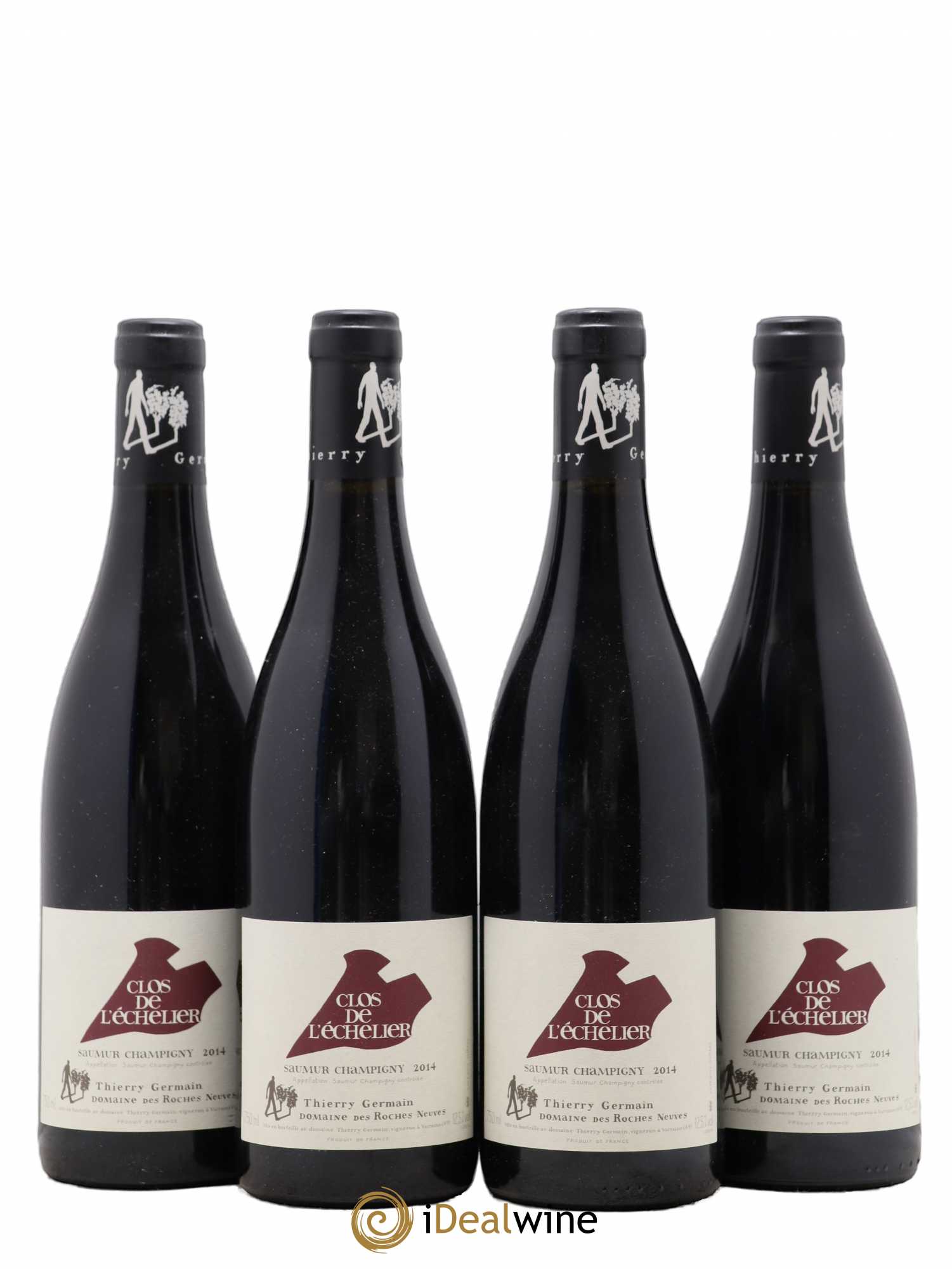 Saumur-Champigny Clos de l'Echelier Domaine des Roches Neuves - Thierry Germain 2014 - Lot de 4 bouteilles - 0
