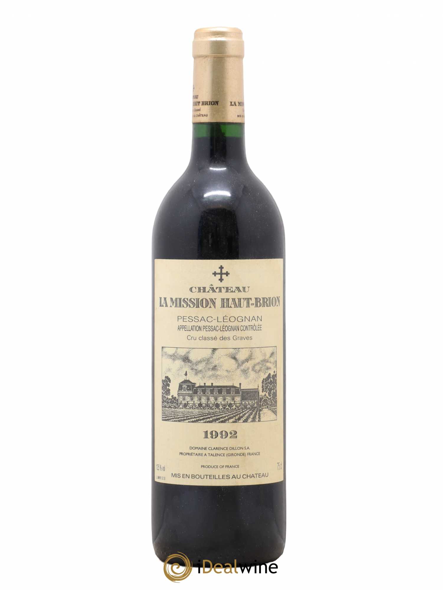 Château la Mission Haut-Brion Cru Classé de Graves 1992 - Lot de 1 bouteille - 0