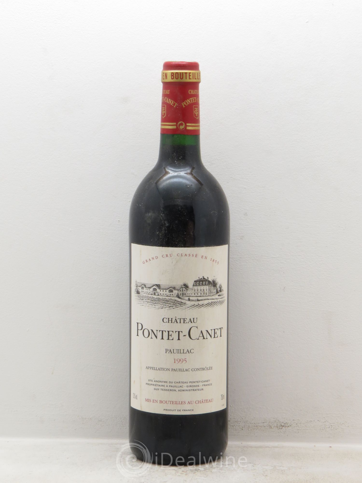 Château Pontet Canet 5ème Grand Cru Classé 1995 - Lot de 6 bouteilles - 0