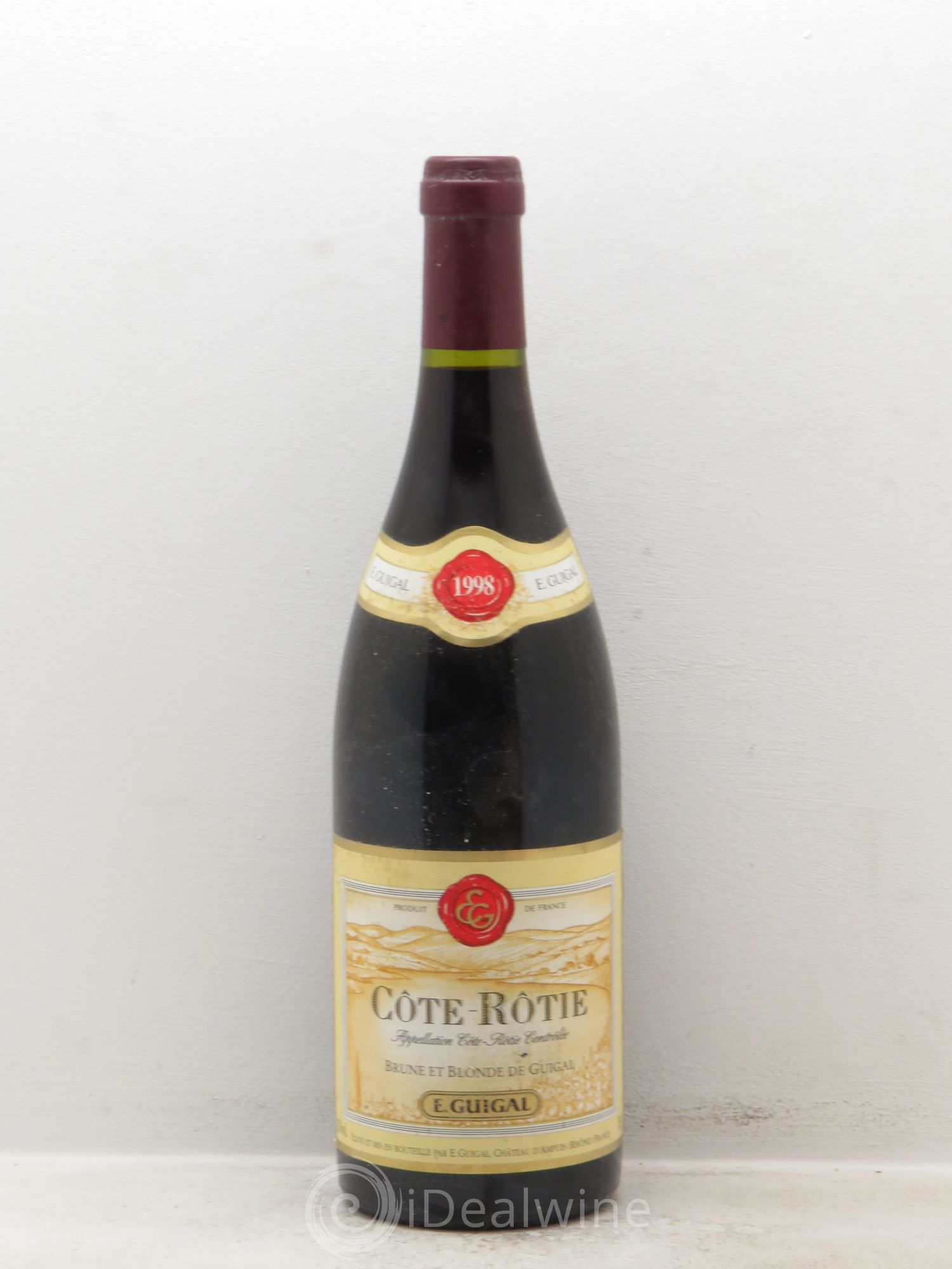 Côte-Rôtie Côtes Brune et Blonde Guigal 1998 - Lot de 6 bouteilles - 0