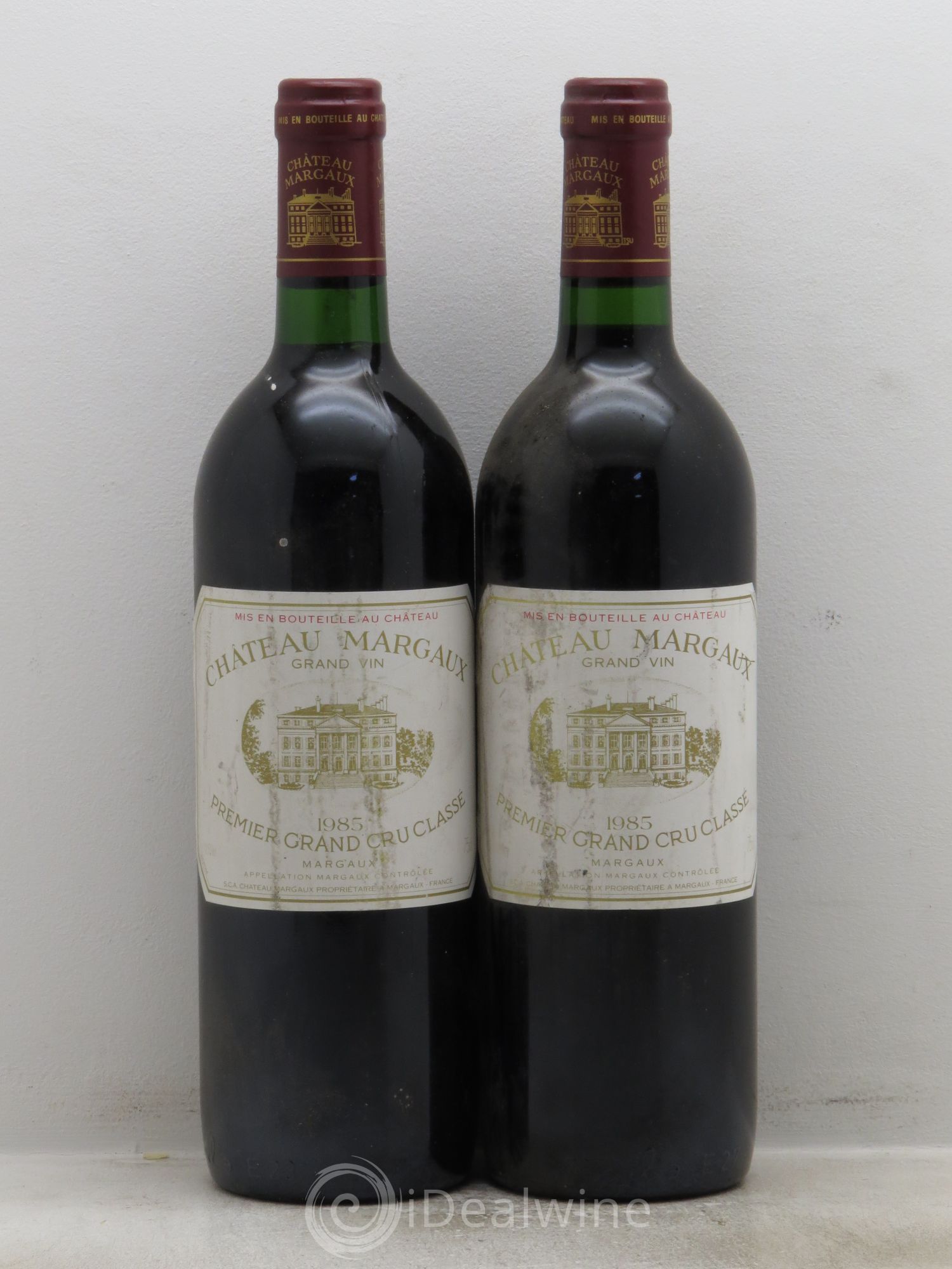 Château Margaux 1er Grand Cru Classé 1985 - Lot de 2 bouteilles - 0