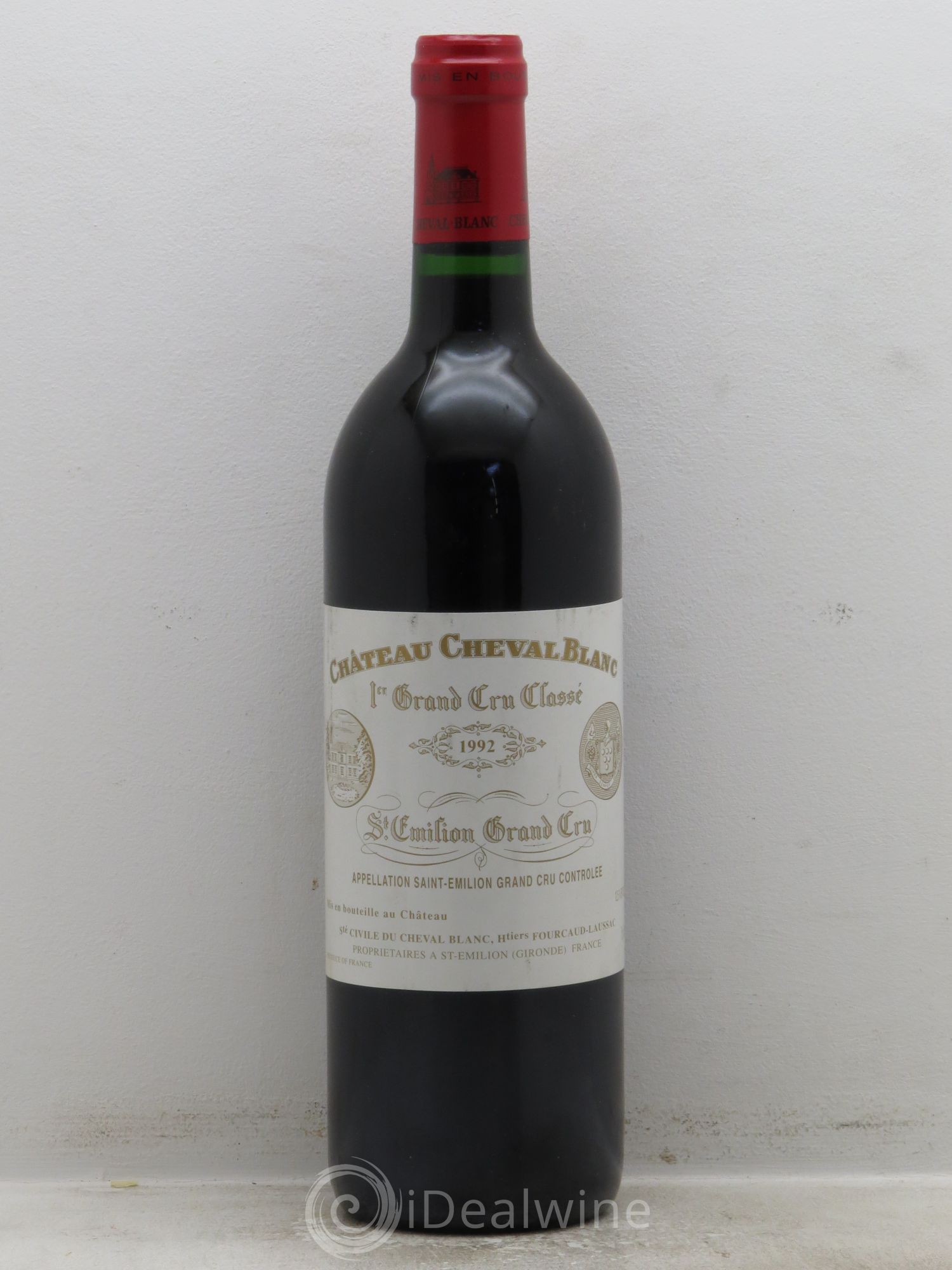 Château Cheval Blanc 1er Grand Cru Classé A 1992 - Lot de 1 bouteille - 0