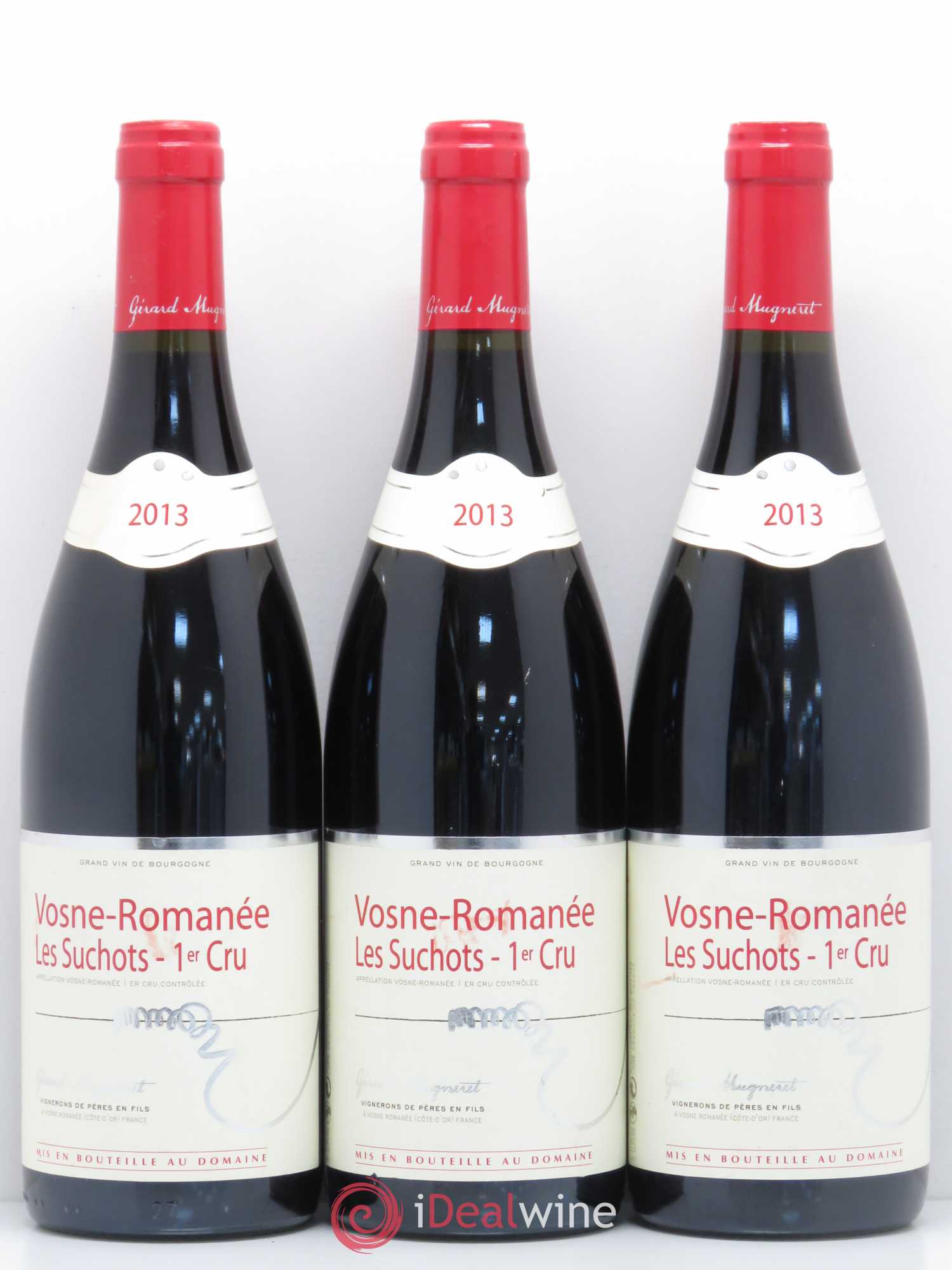 Vosne-Romanée 1er Cru Les Suchots Gérard Mugneret 2013 - Lot de 3 bouteilles - 0