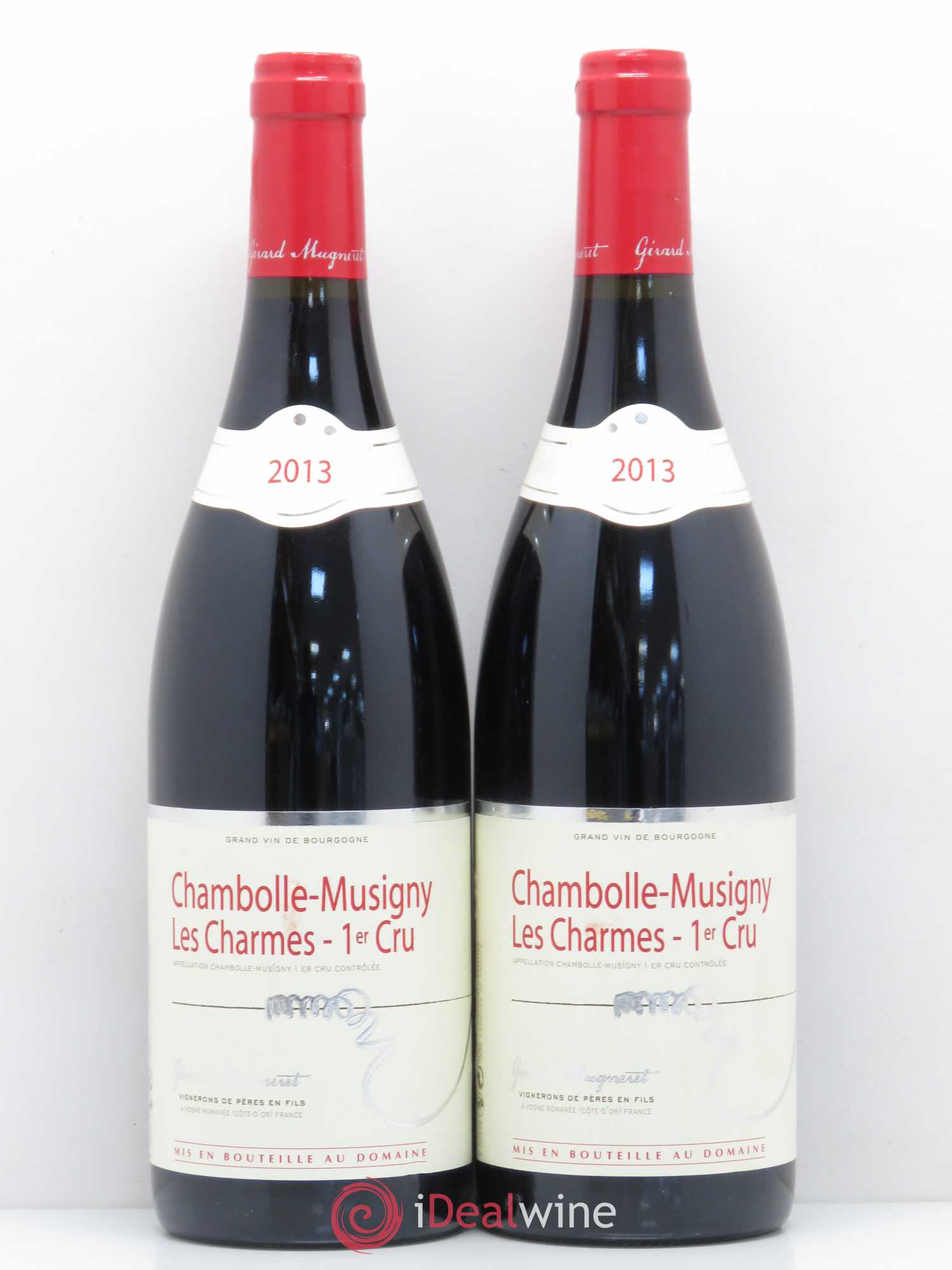 Chambolle-Musigny 1er Cru Les Charmes Gérard Mugneret 2013 - Posten von 2 Flaschen - 0