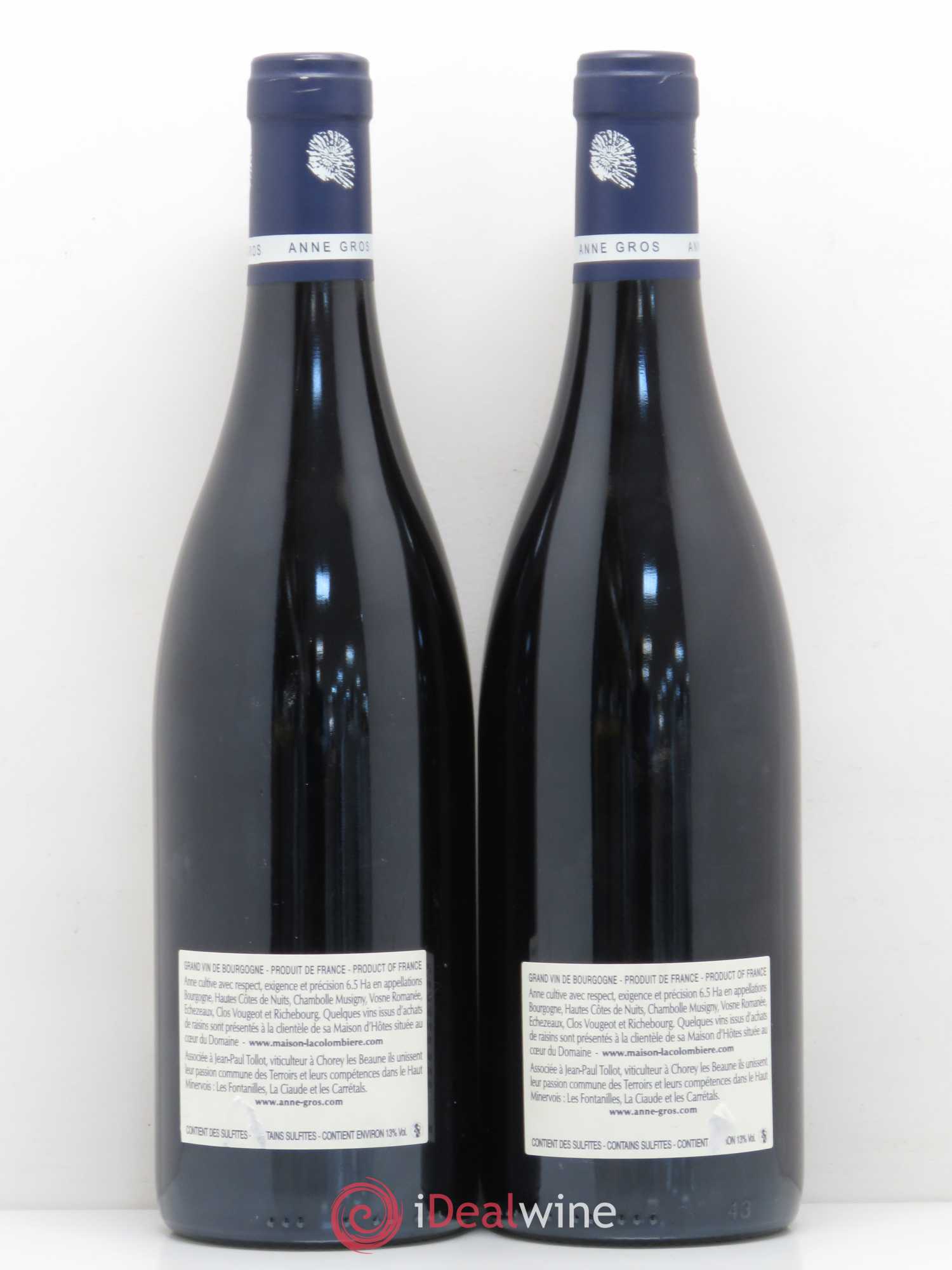 Echezeaux Grand Cru Les Loachausses Anne Gros 2013 - Lot de 2 bouteilles - 1