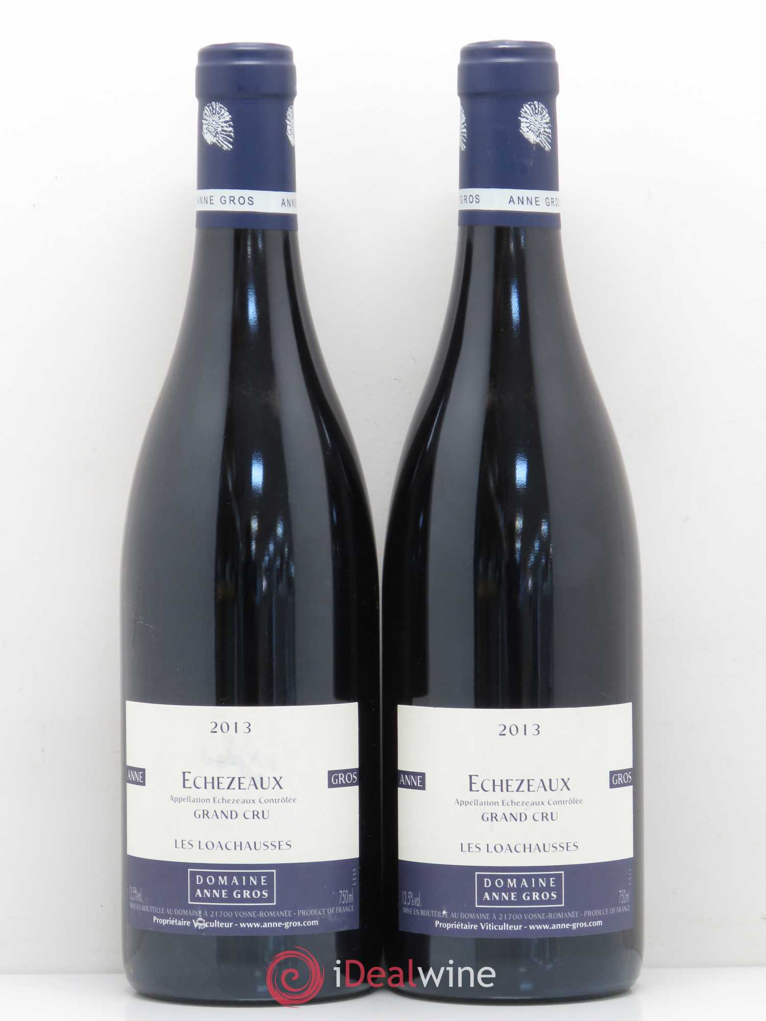 Echezeaux Grand Cru Les Loachausses Anne Gros 2013 - Lot de 2 bouteilles - 0