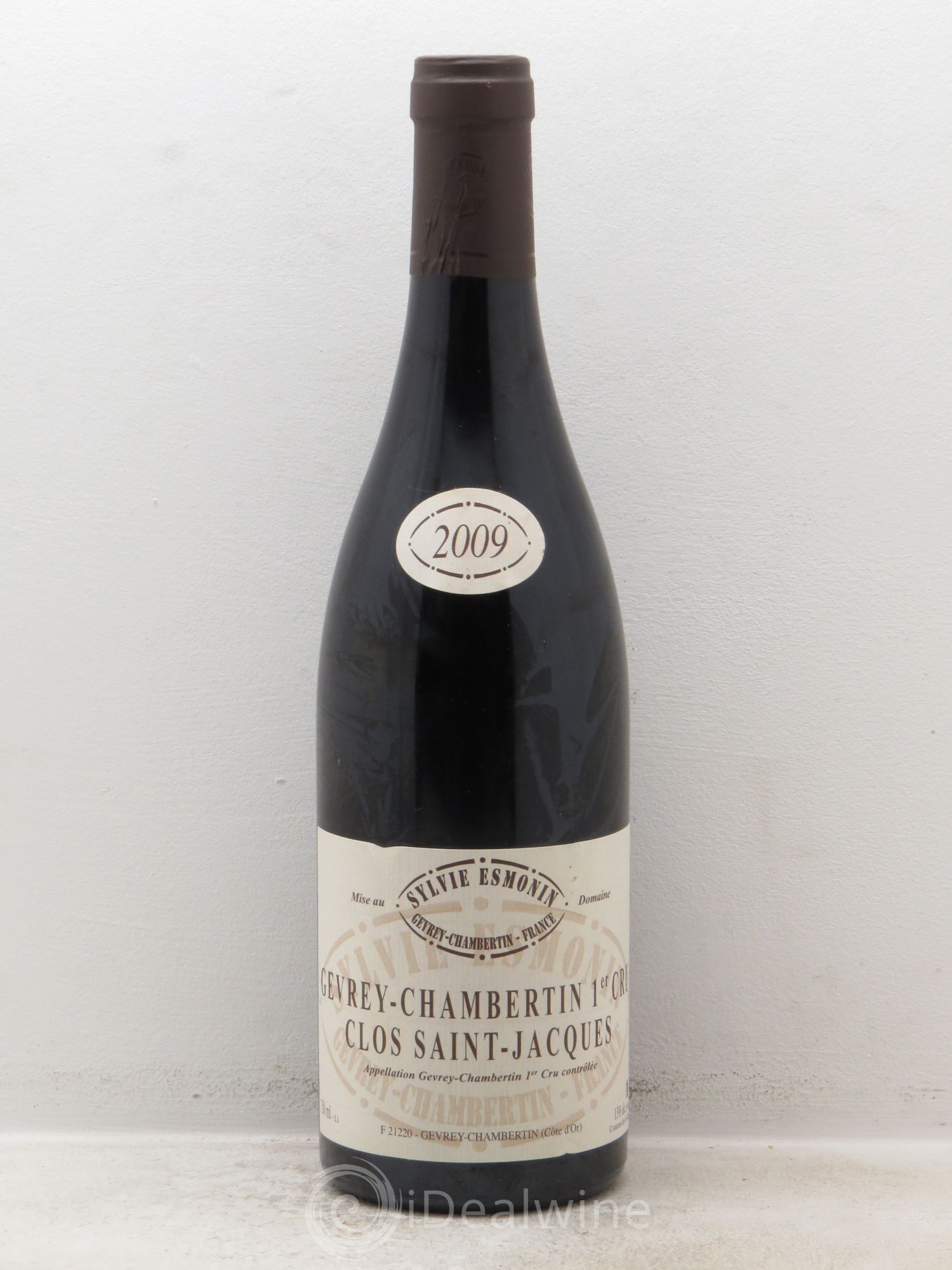 Gevrey-Chambertin 1er Cru Clos Saint Jacques Sylvie Esmonin 2009 - Lot de 1 bouteille - 0