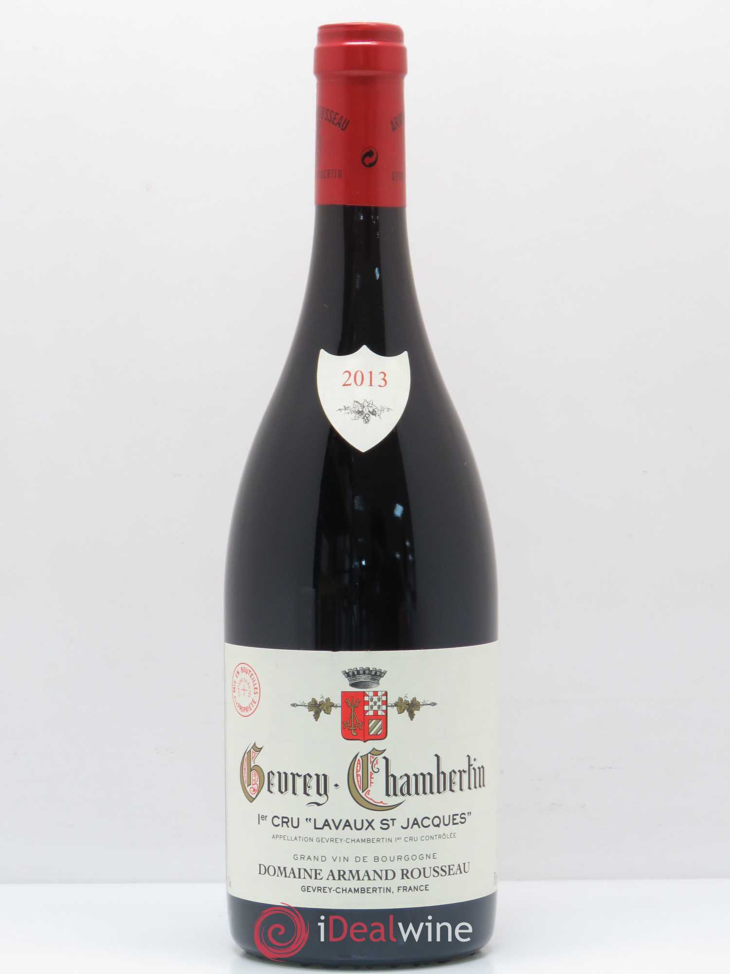 Gevrey-Chambertin 1er Cru Lavaux Saint Jacques Armand Rousseau (Domaine) 2013 - Lot de 1 bouteille - 0
