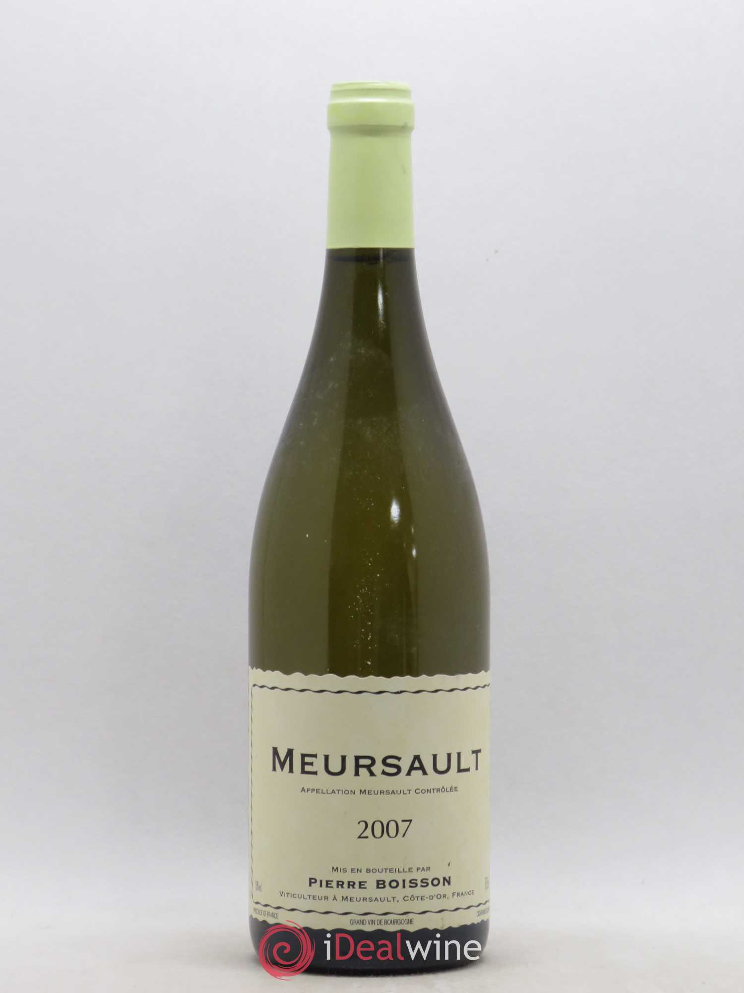 Meursault Pierre Boisson (Domaine) 2007 - Lot de 1 bouteille - 0