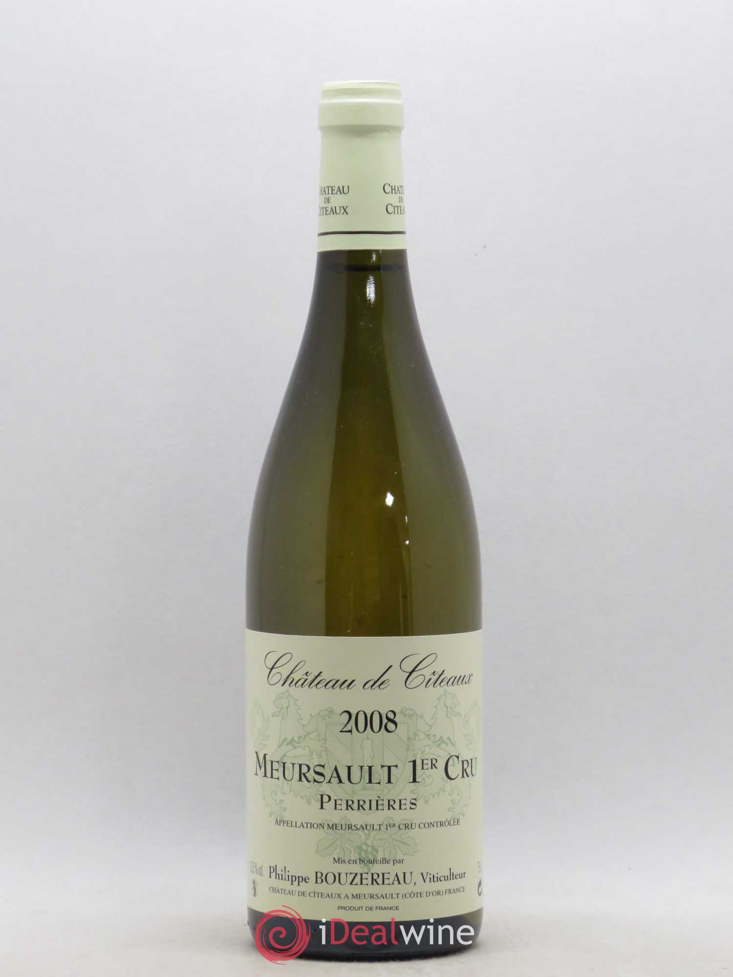Meursault 1er Cru Perrières Philippe Bouzereau 2008 - Posten von 1 Flasche - 0