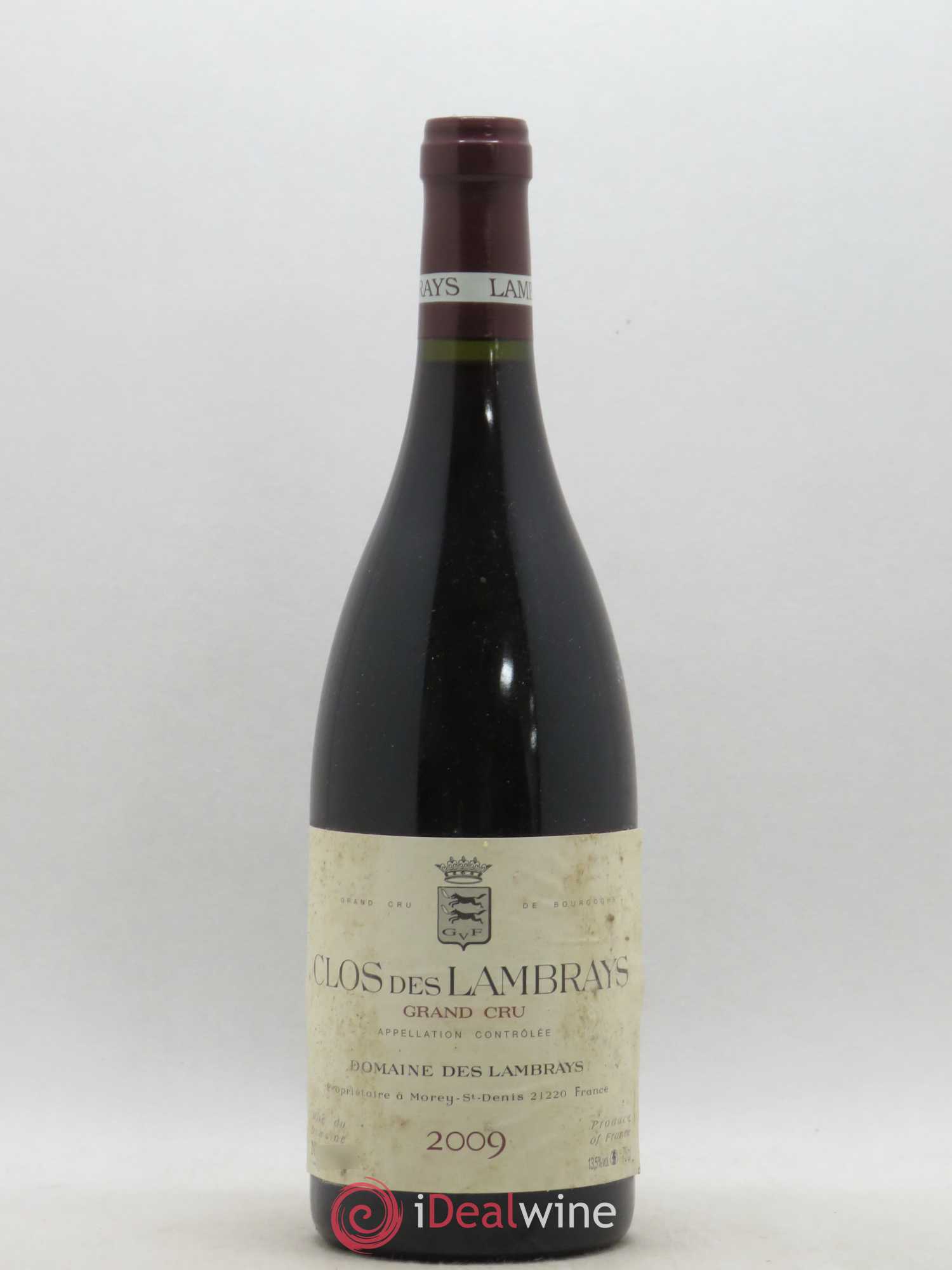 Clos des Lambrays Grand Cru Domaine des Lambrays 2009 - Lot de 1 bouteille - 0