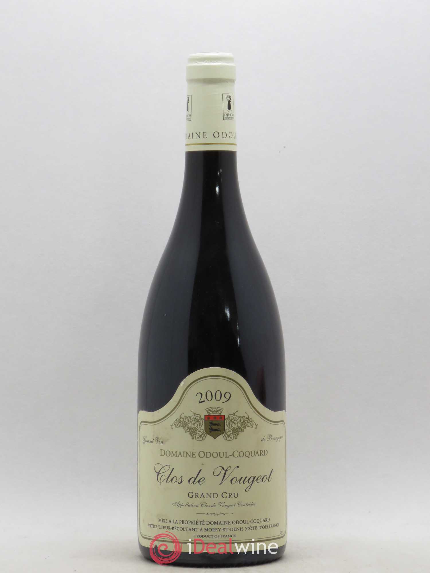 Clos de Vougeot Grand Cru 2009 - Posten von 1 Flasche - 0