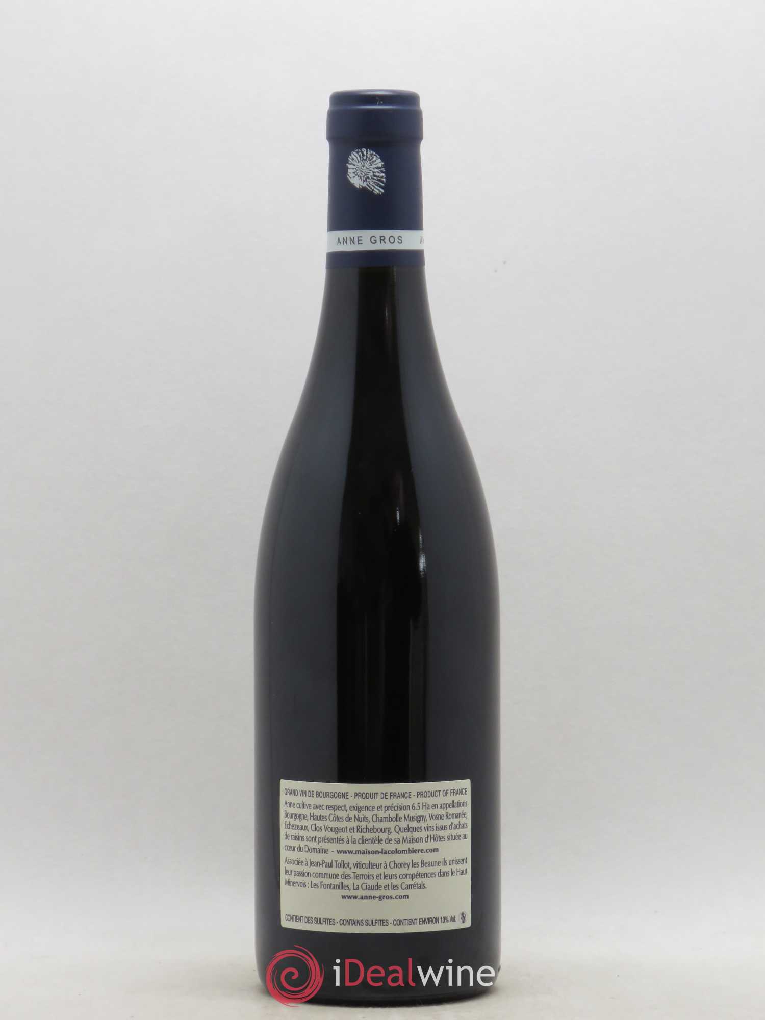 Vosne-Romanée Les Barreaux Anne Gros 2013 - Lot de 1 bouteille - 1