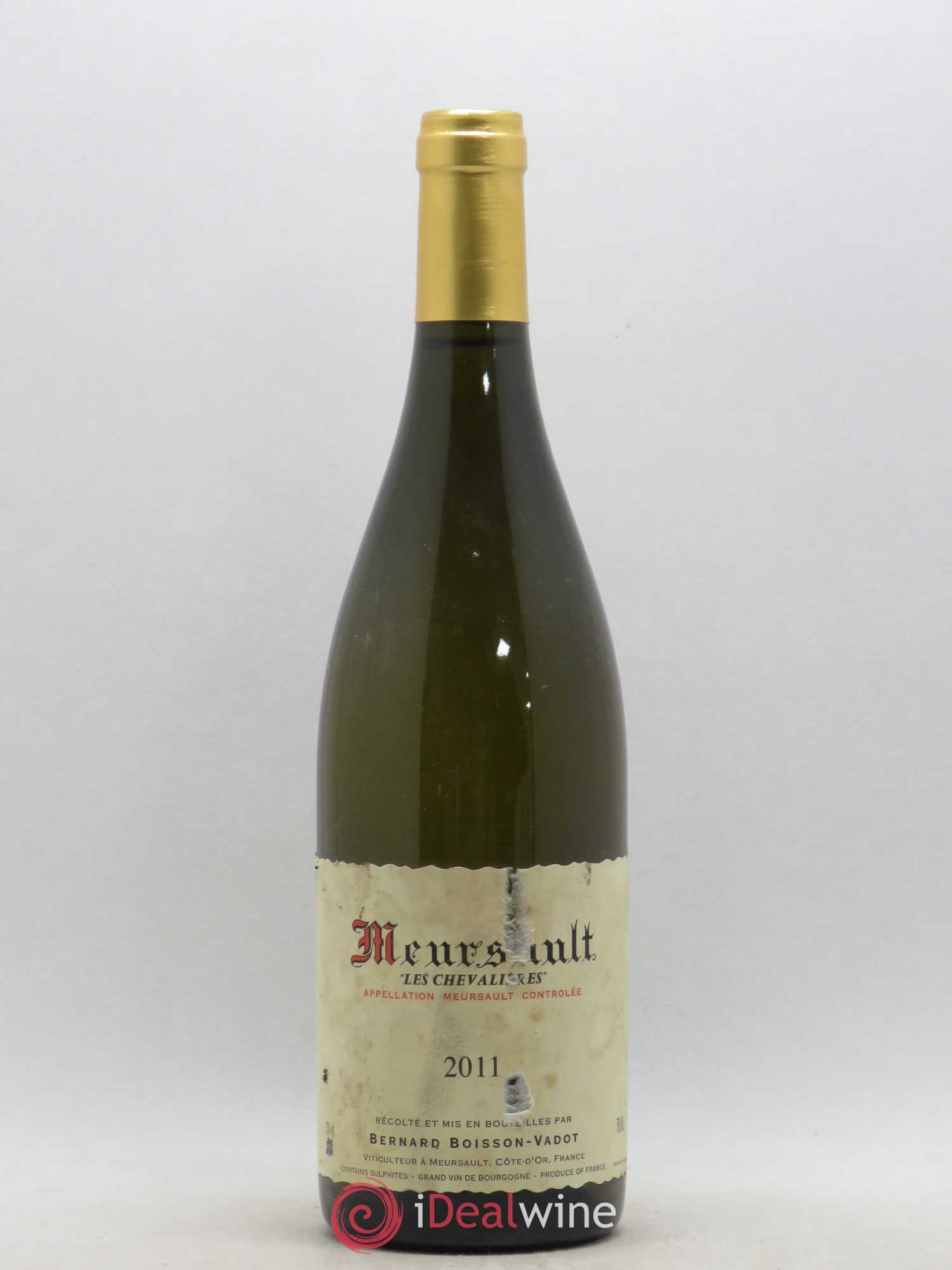 Meursault Les Chevalières Boisson-Vadot (Domaine) 2011 - Lot de 1 bouteille - 0