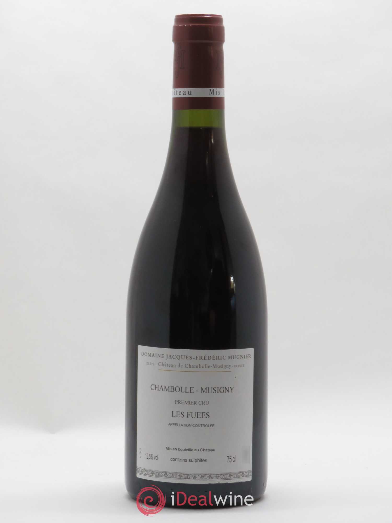 Chambolle-Musigny 1er Cru Les Fuées Jacques-Frédéric Mugnier 2013 - Lot de 1 bouteille - 1
