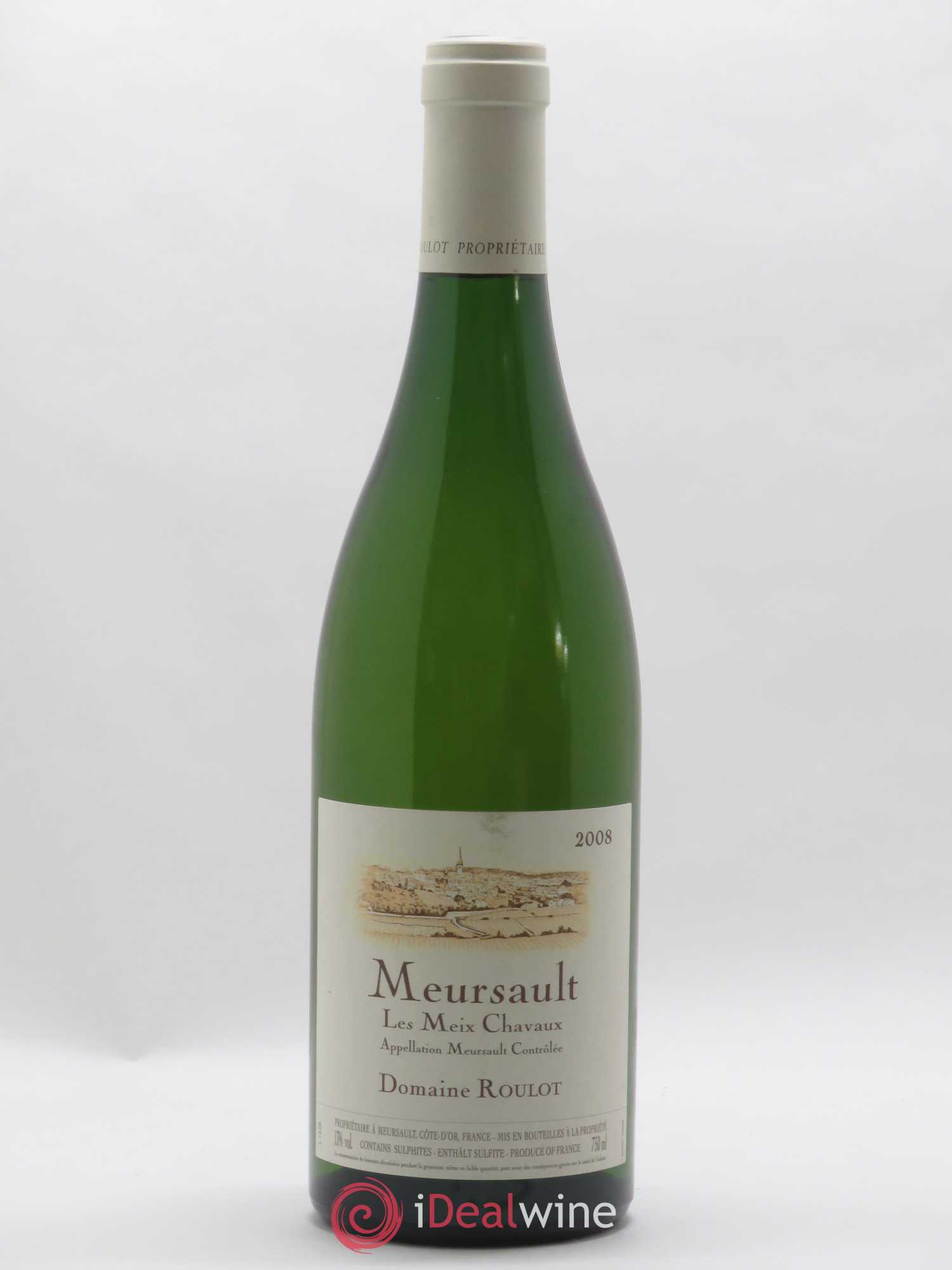 Meursault Meix Chavaux Roulot (Domaine) 2008 - Lot de 1 bouteille - 0