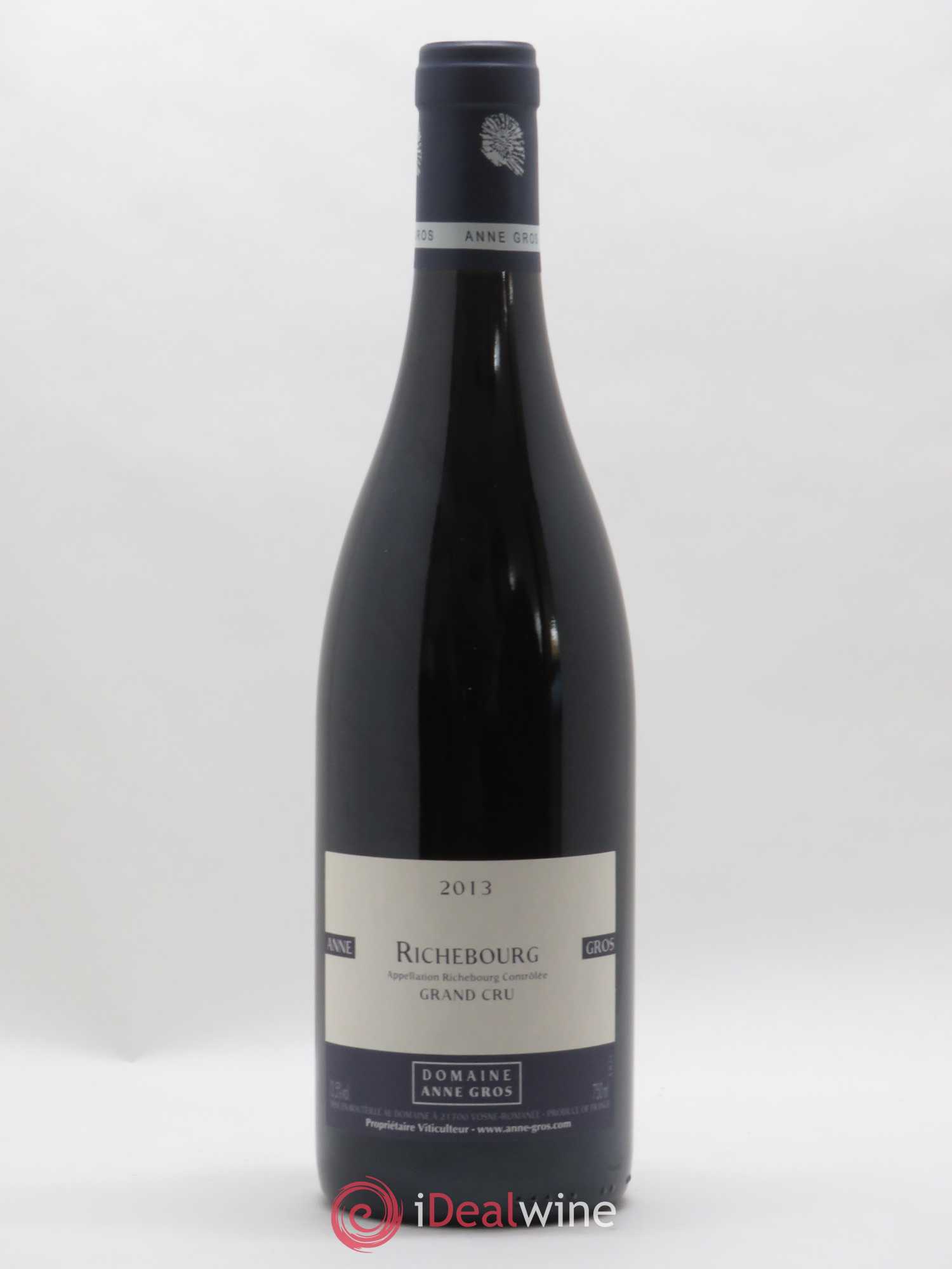 Richebourg Grand Cru Anne Gros 2013 - Lot de 1 bouteille - 0