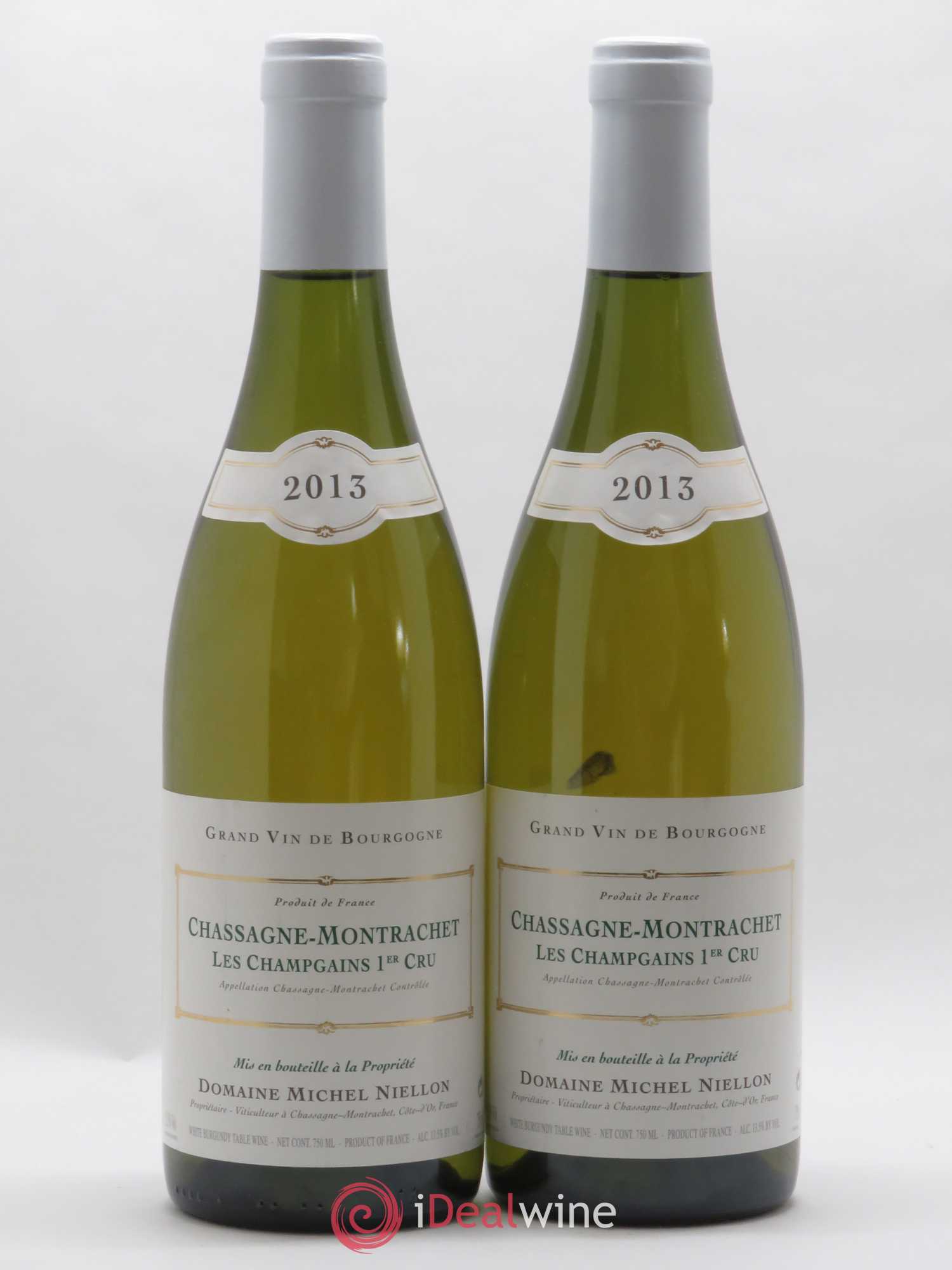 Chassagne-Montrachet 1er Cru Les Champgains Michel Niellon (Domaine) 2013 - Lot de 2 bouteilles - 0