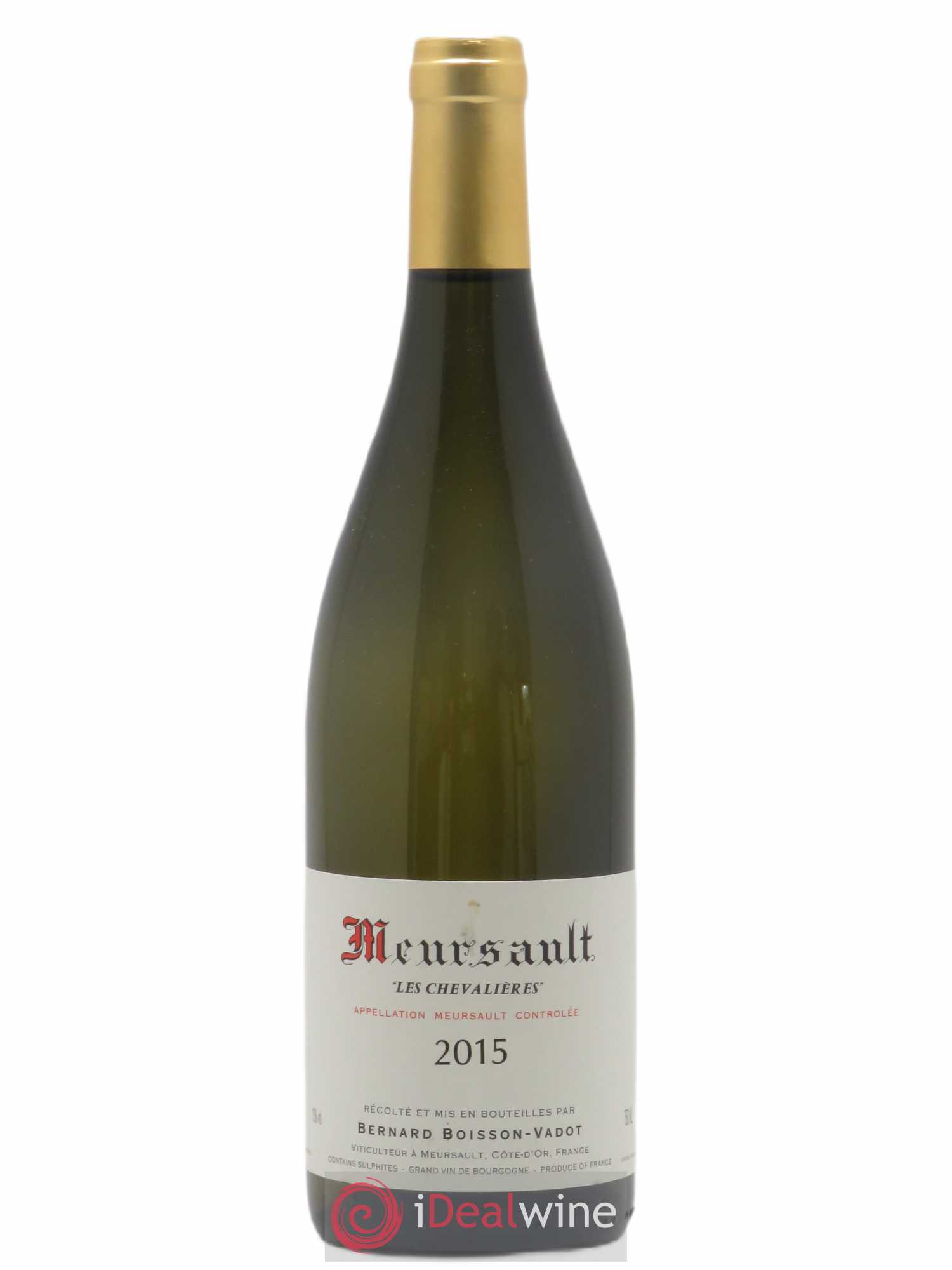 Meursault Les Chevalières Boisson-Vadot (Domaine) 2015 - Lot de 1 bouteille - 0