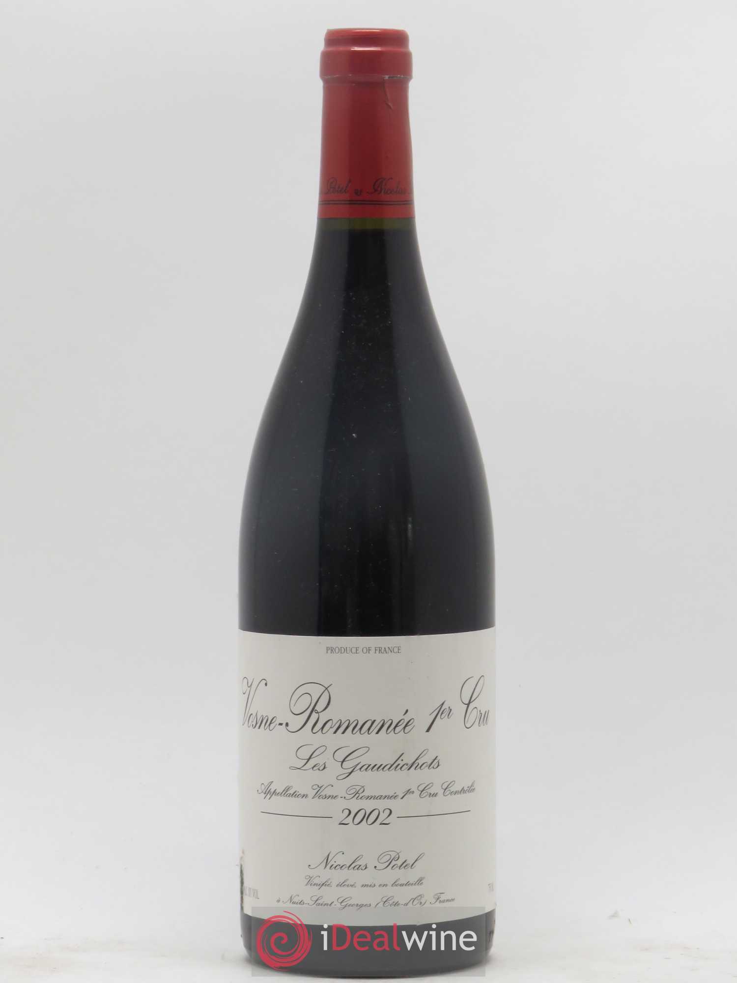 Vosne-Romanée 1er Cru Les Gaudichots Nicolas Potel 2002 - Posten von 1 Flasche - 0