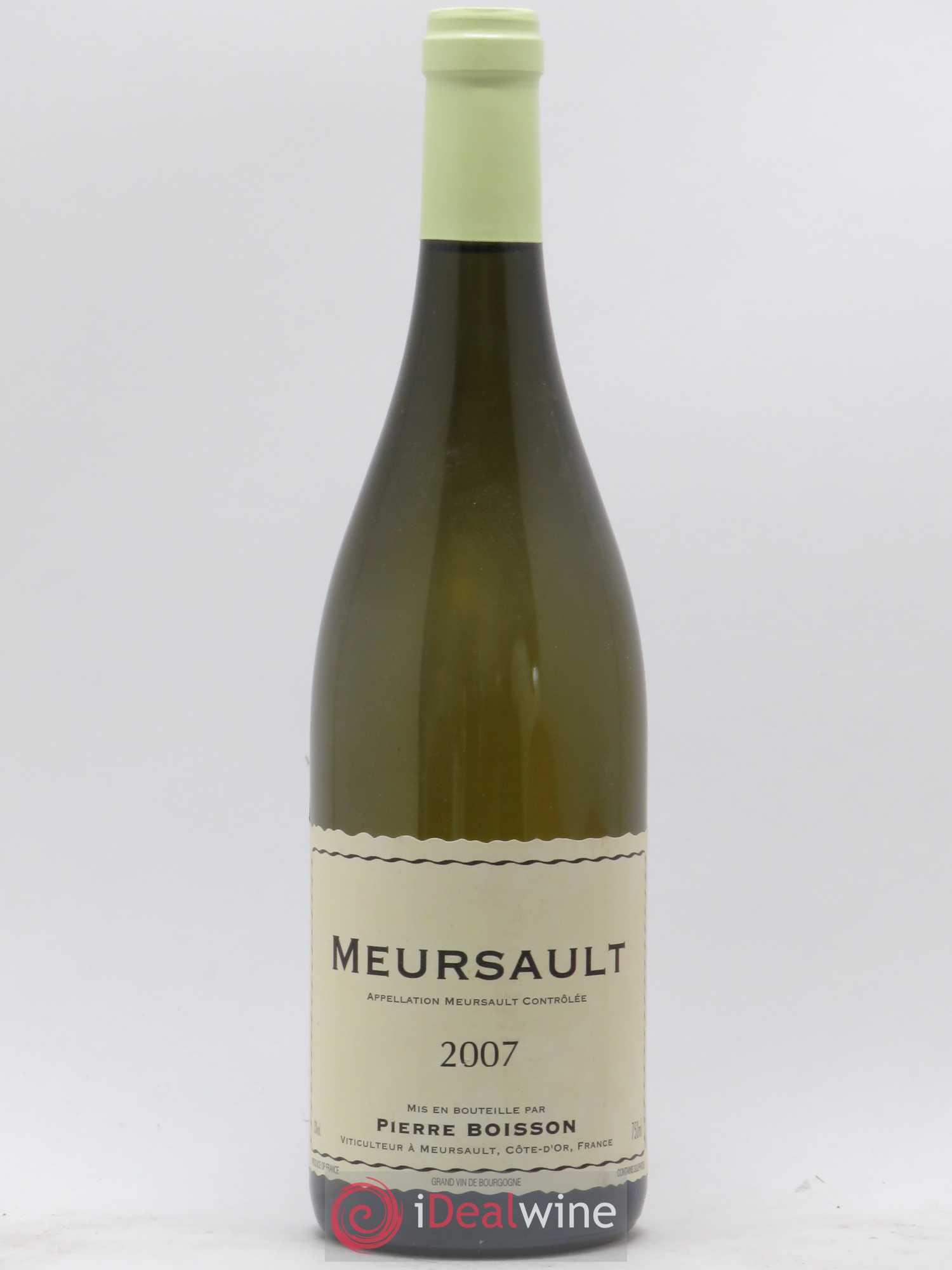 Meursault Pierre Boisson (Domaine) 2007 - Lot de 1 bouteille - 0