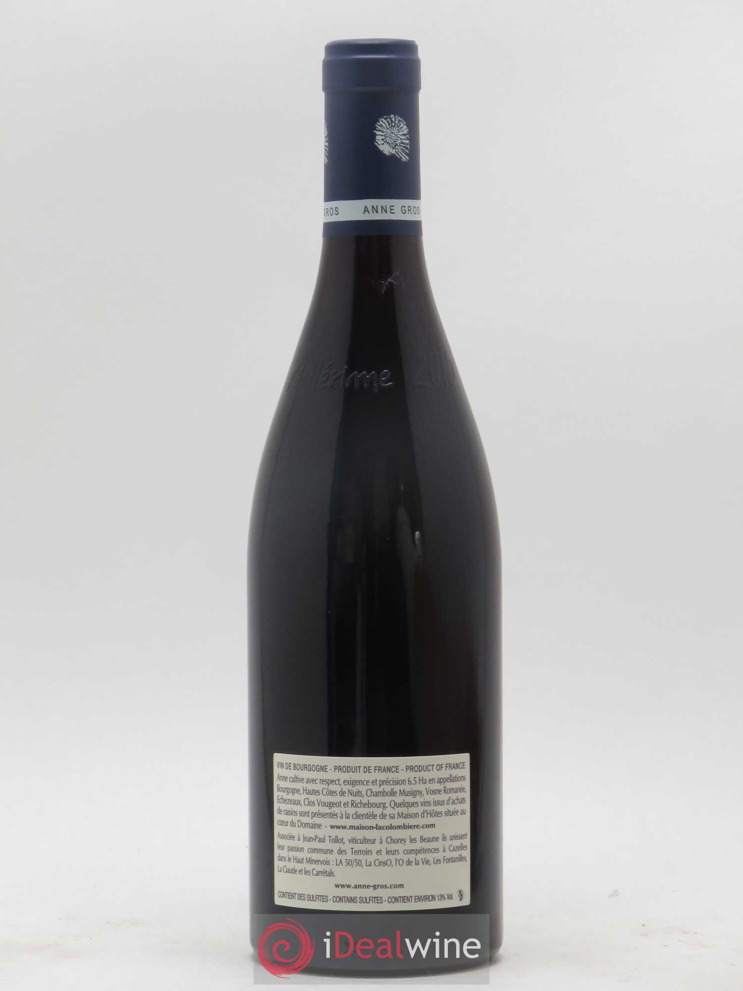 Echezeaux Grand Cru Les Loachausses Anne Gros 2015 - Lot de 1 bouteille - 1
