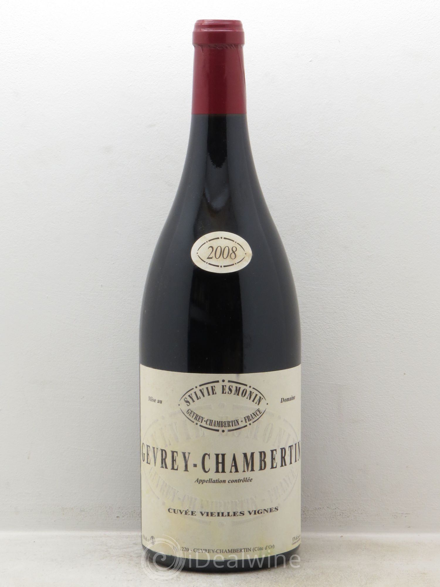 Gevrey-Chambertin Vieilles Vignes Sylvie Esmonin 2008 - Lot de 1 magnum - 0