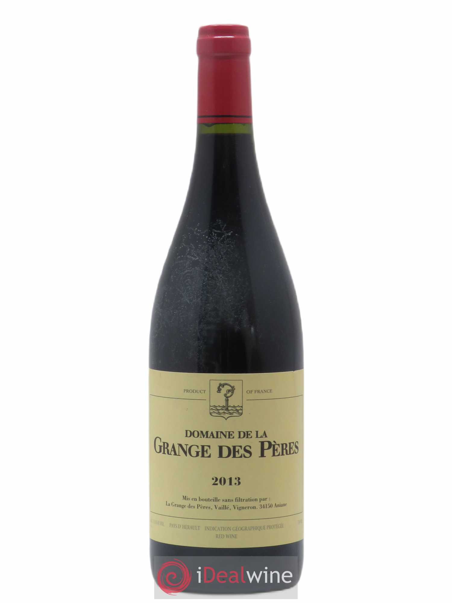 Pays d'Hérault Grange des Pères Laurent Vaillé 2013 - Lot de 1 bouteille - 0