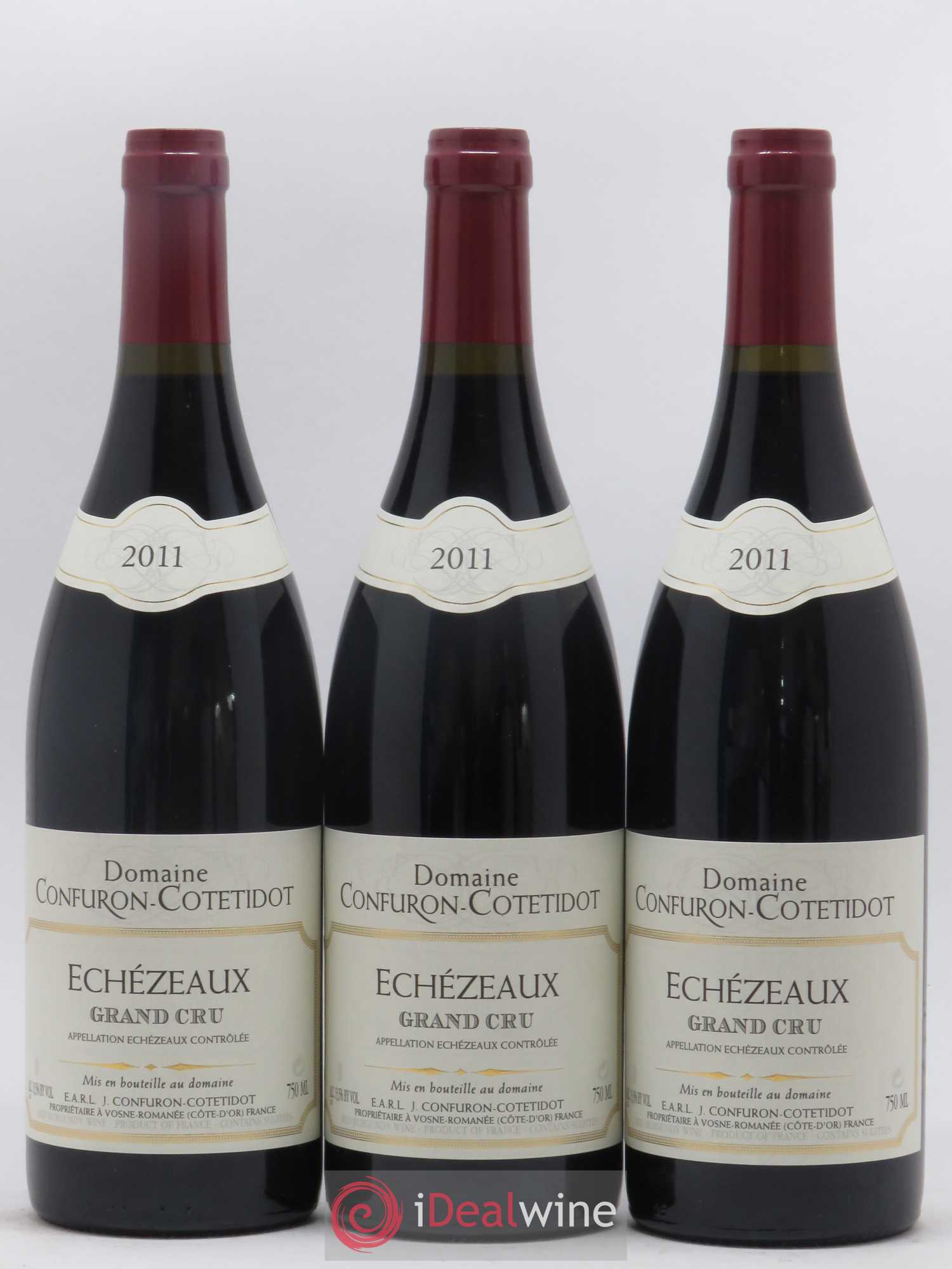 Echezeaux Grand Cru Confuron-Cotetidot 2011 - Lot de 3 bouteilles - 0