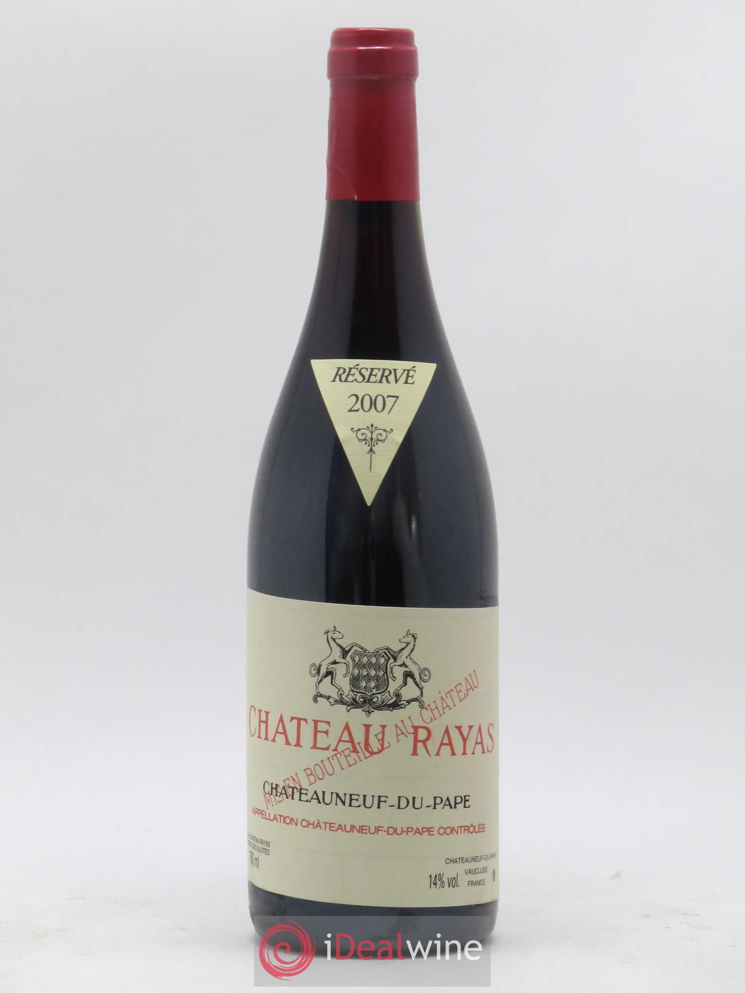 Châteauneuf-du-Pape Château Rayas Emmanuel Reynaud 2007 - Lot de 1 bouteille - 0