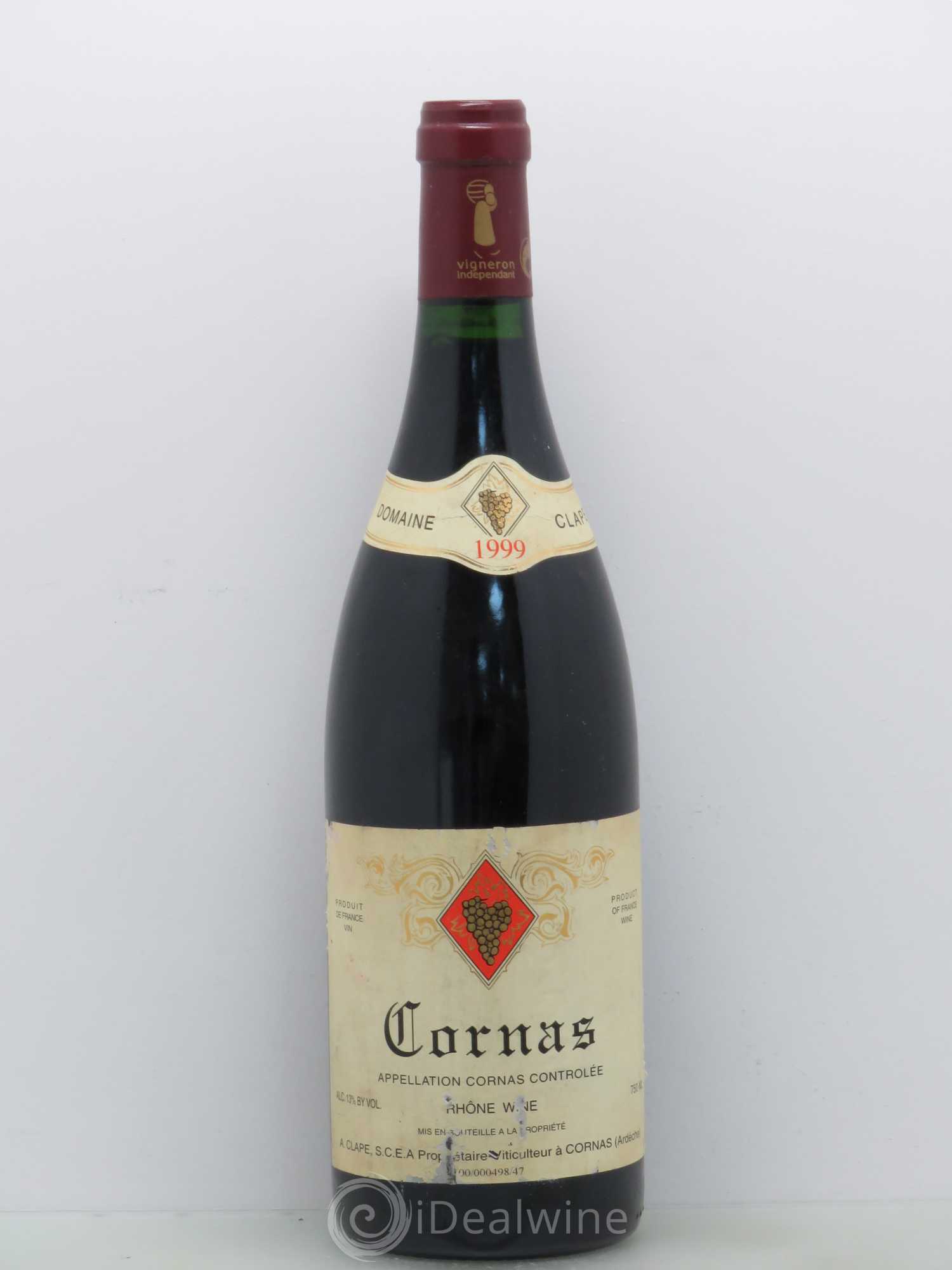 Cornas Auguste Clape 1999 - Lot de 1 bouteille - 0