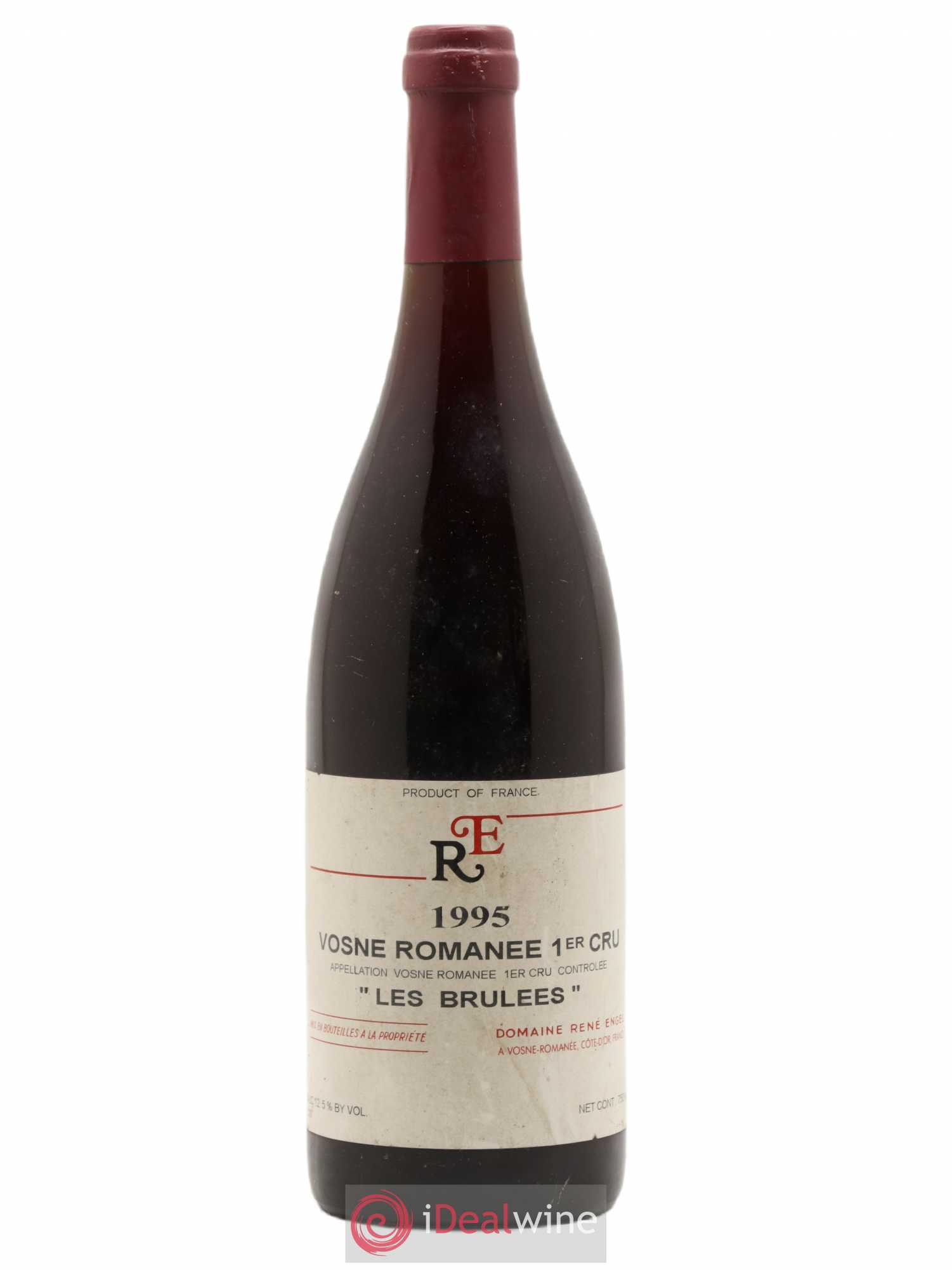 Vosne-Romanée 1er Cru Aux Brûlées Domaine René Engel - Domaine Eugénie 1995 - Lot de 1 bouteille - 0