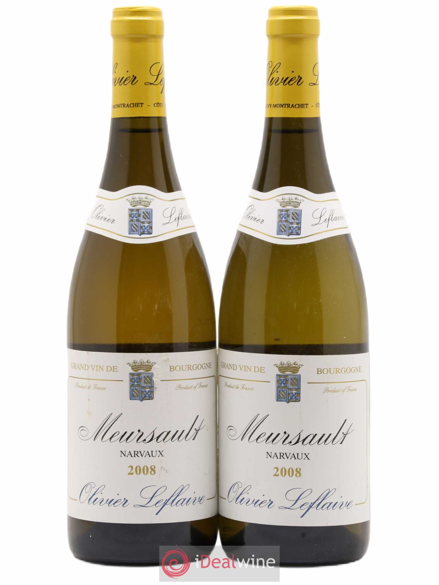 Meursault Les Narvaux Olivier Leflaive 2008 - Posten von 2 Flaschen - 0