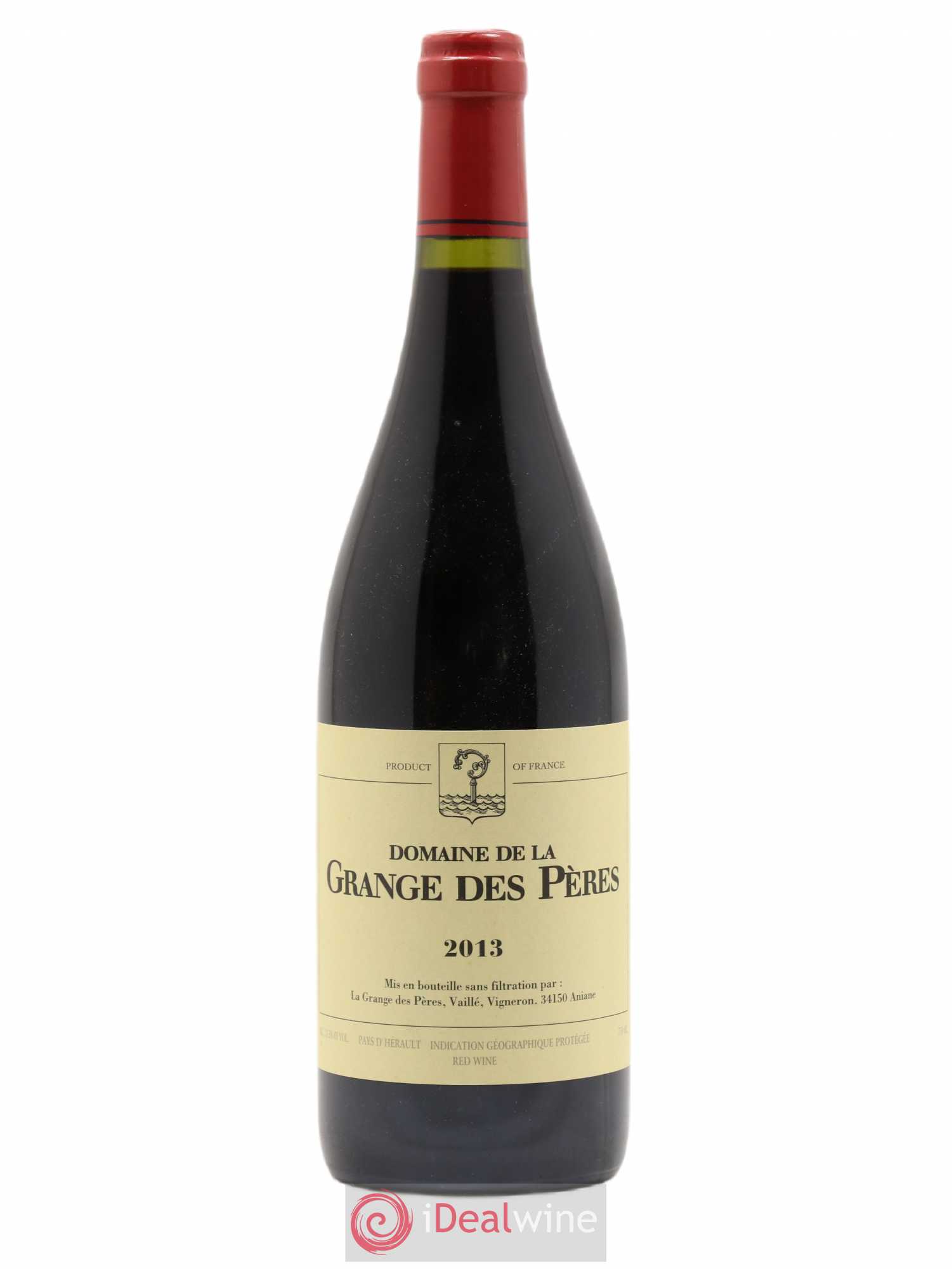 Pays d'Hérault Grange des Pères Laurent Vaillé 2013 - Lot de 1 bouteille - 0