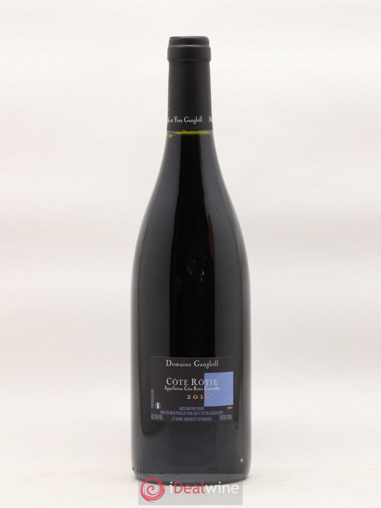 Côte-Rôtie La Barbarine Gangloff (Domaine) 2015 - Lot de 1 bouteille - 1