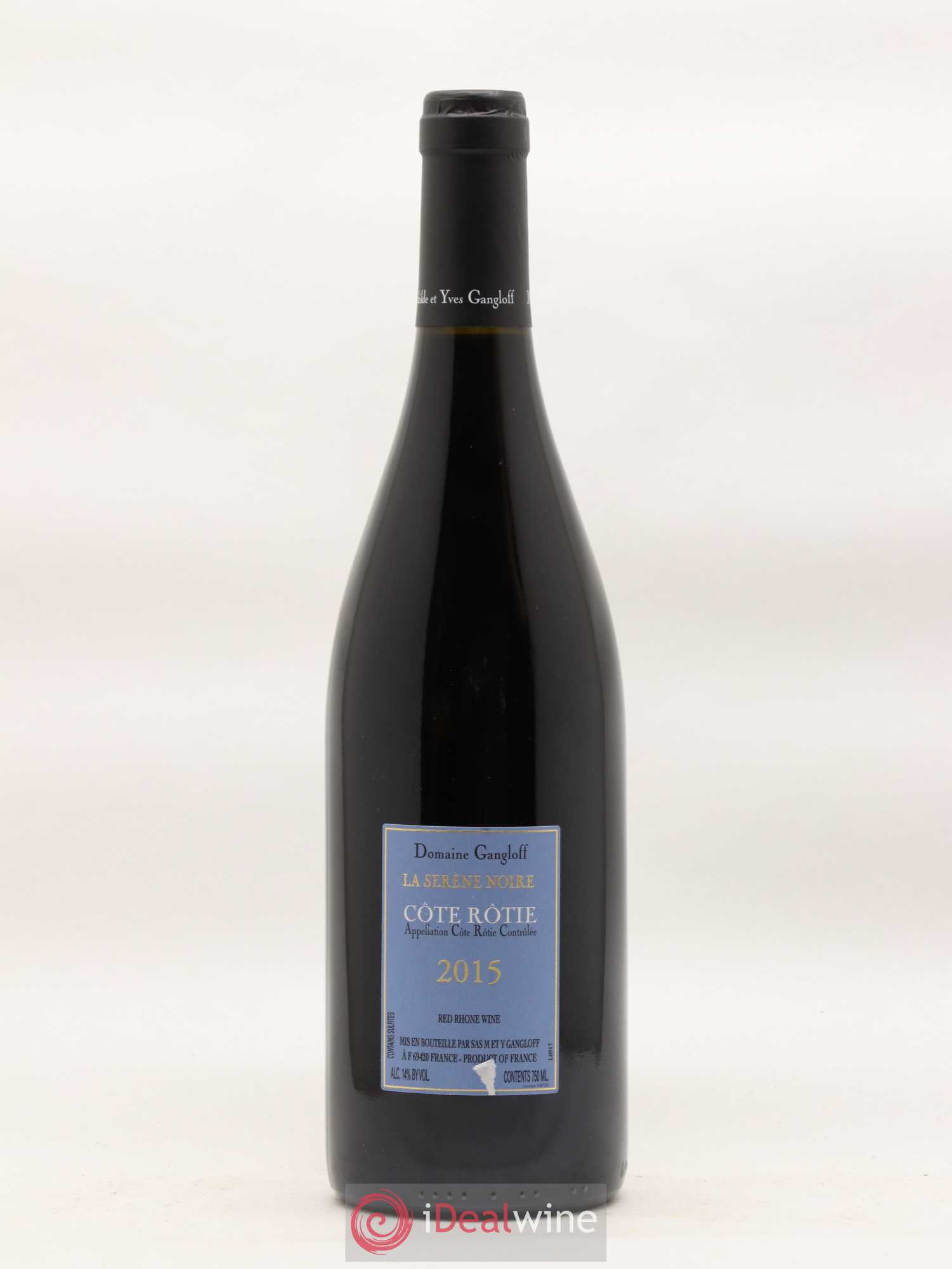 Côte-Rôtie La Sereine Noire Gangloff (Domaine) 2015 - Lot de 1 bouteille - 1