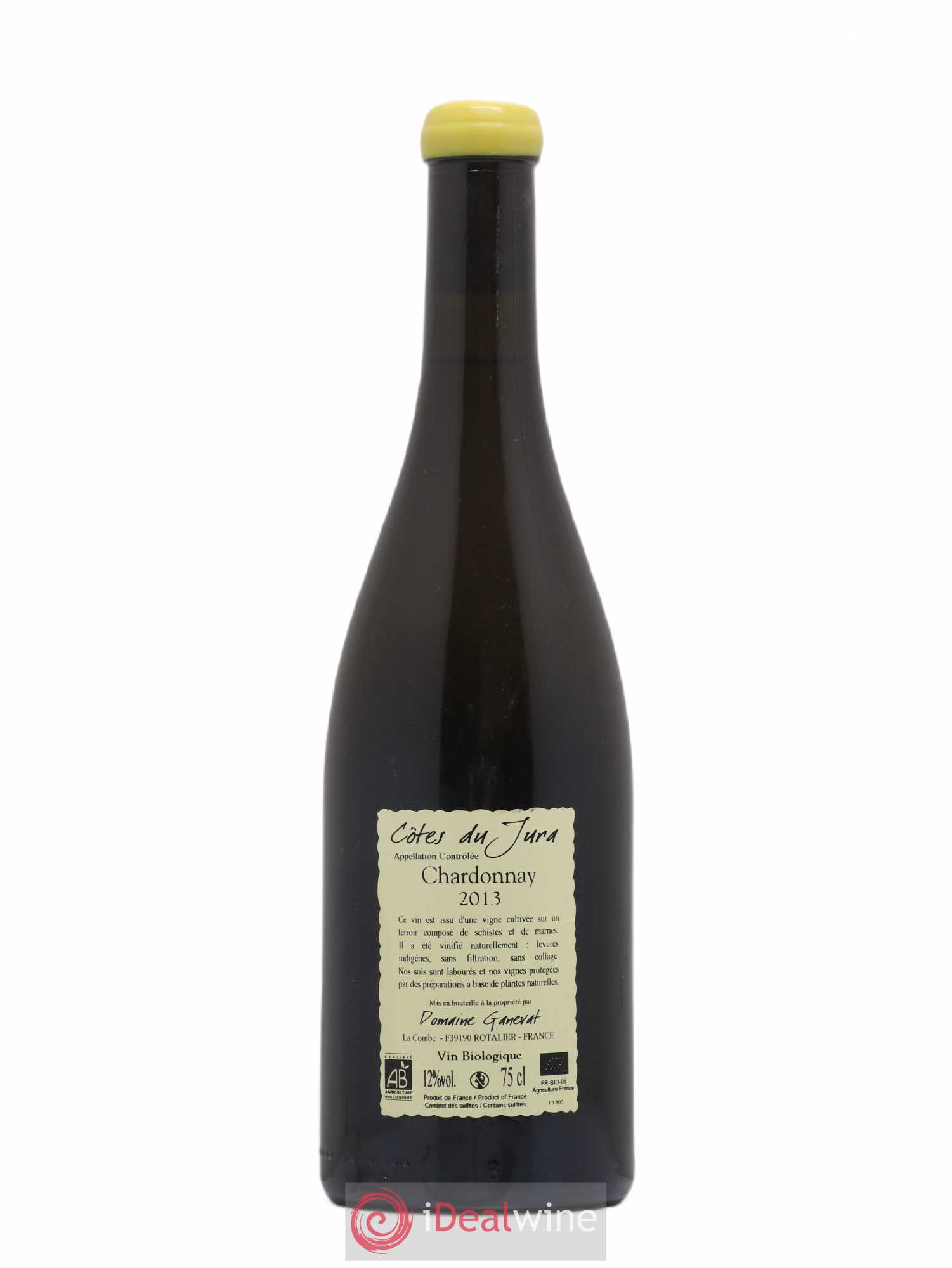 Côtes du Jura Grusse en Billat Jean-François Ganevat (Domaine) 2013 - Lot de 1 bouteille - 1