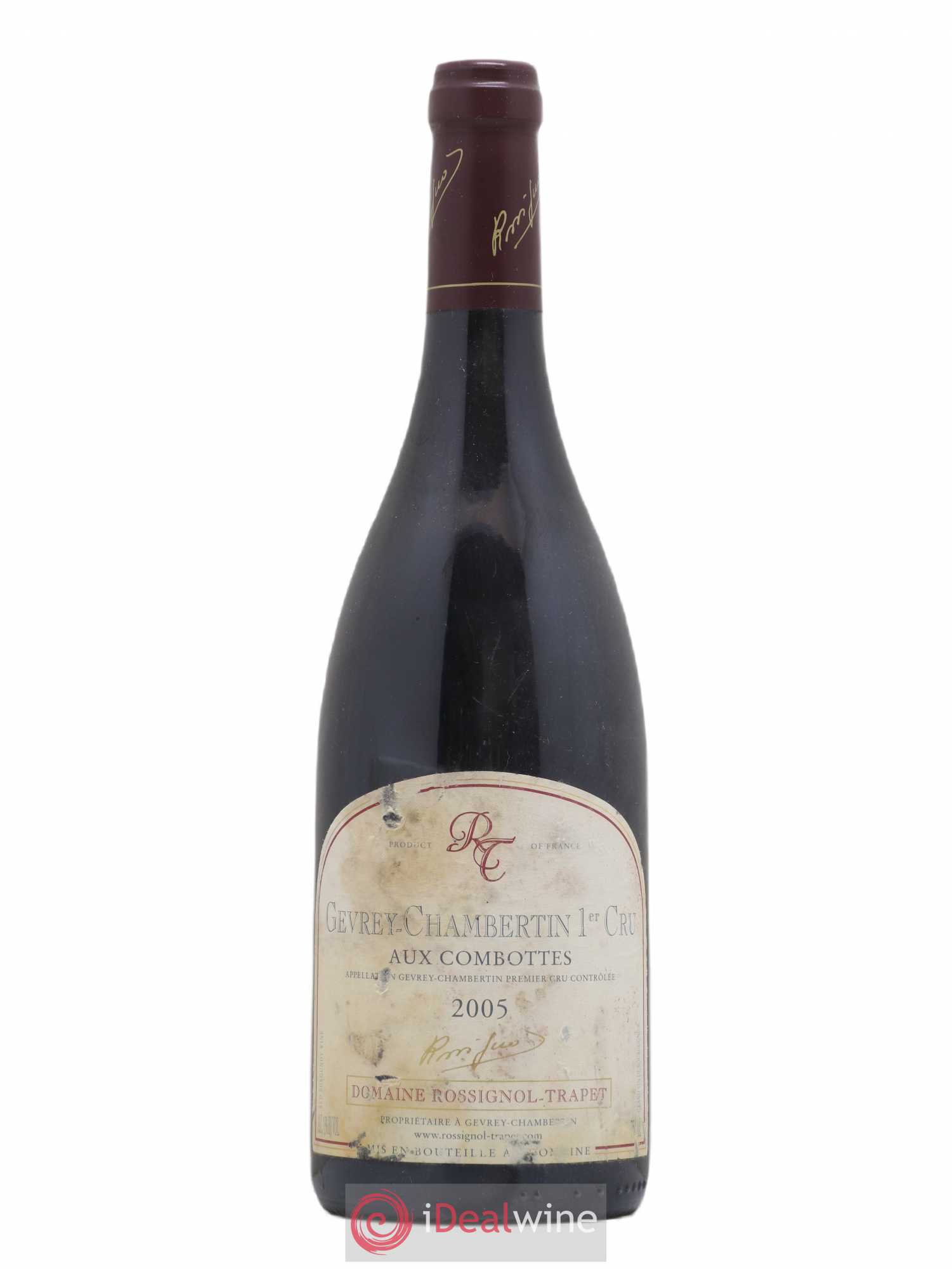 Gevrey-Chambertin 1er Cru Aux Combottes Rossignol-Trapet (Domaine) 2005 - Lot de 1 bouteille - 0