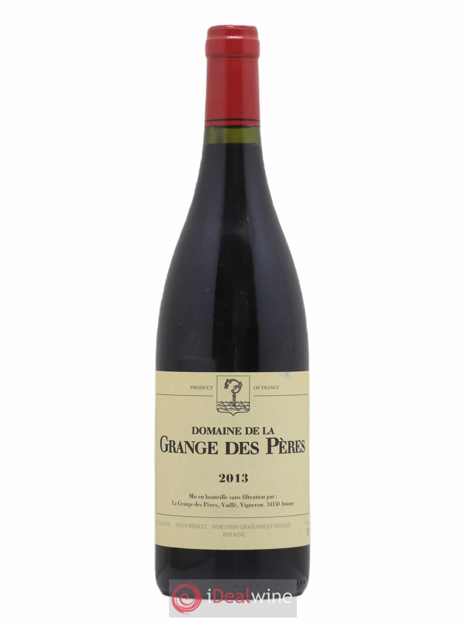 Pays d'Hérault Grange des Pères Laurent Vaillé 2013 - Lot de 1 bouteille - 0