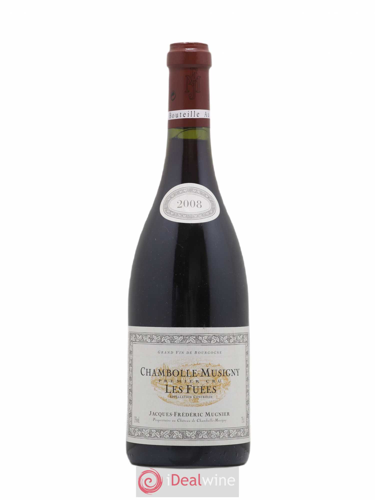 Chambolle-Musigny 1er Cru Les Fuées Jacques-Frédéric Mugnier 2008 - Lot de 1 bouteille - 0