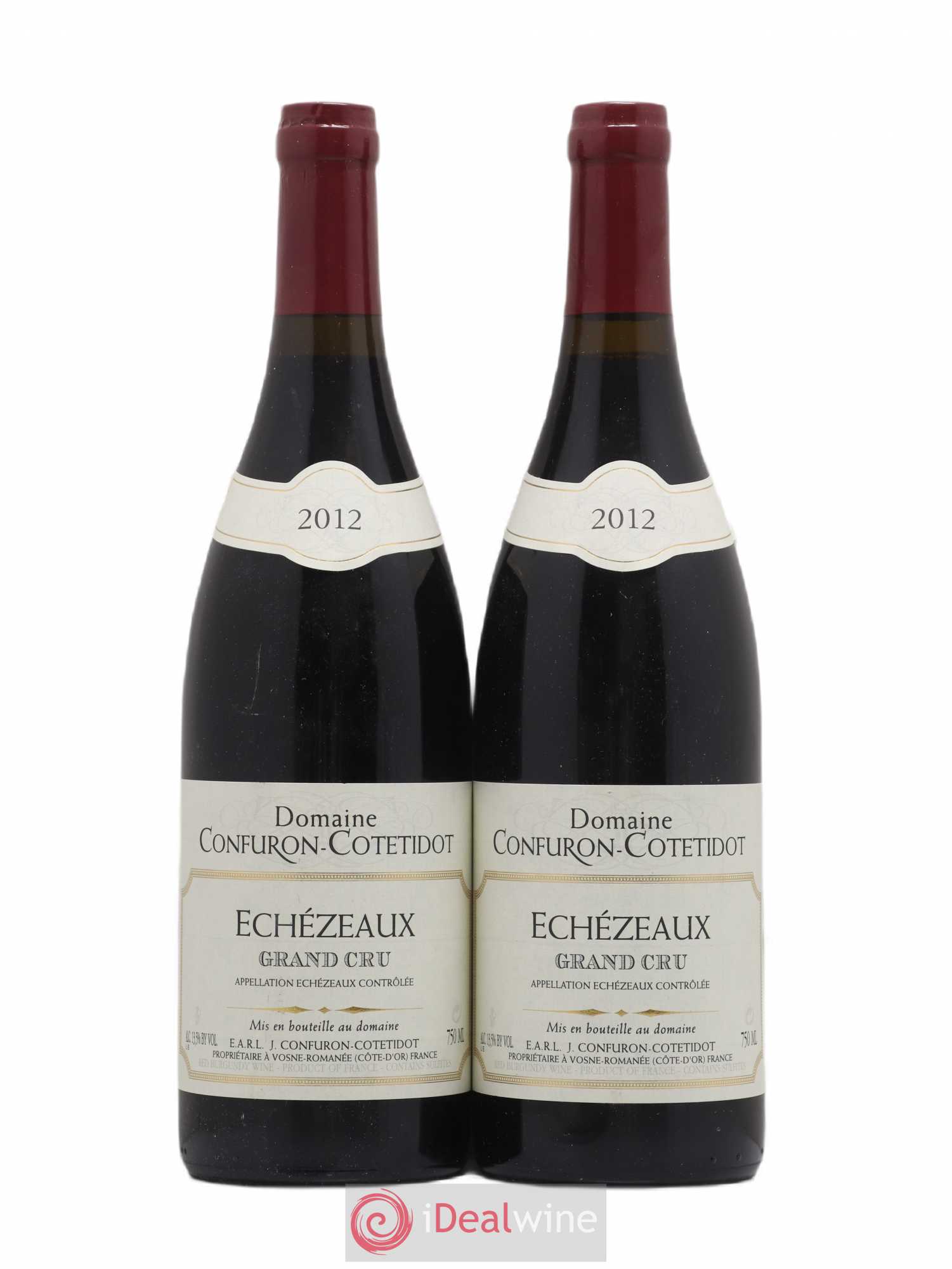Echezeaux Grand Cru Confuron-Cotetidot 2012 - Lot de 2 bouteilles - 0