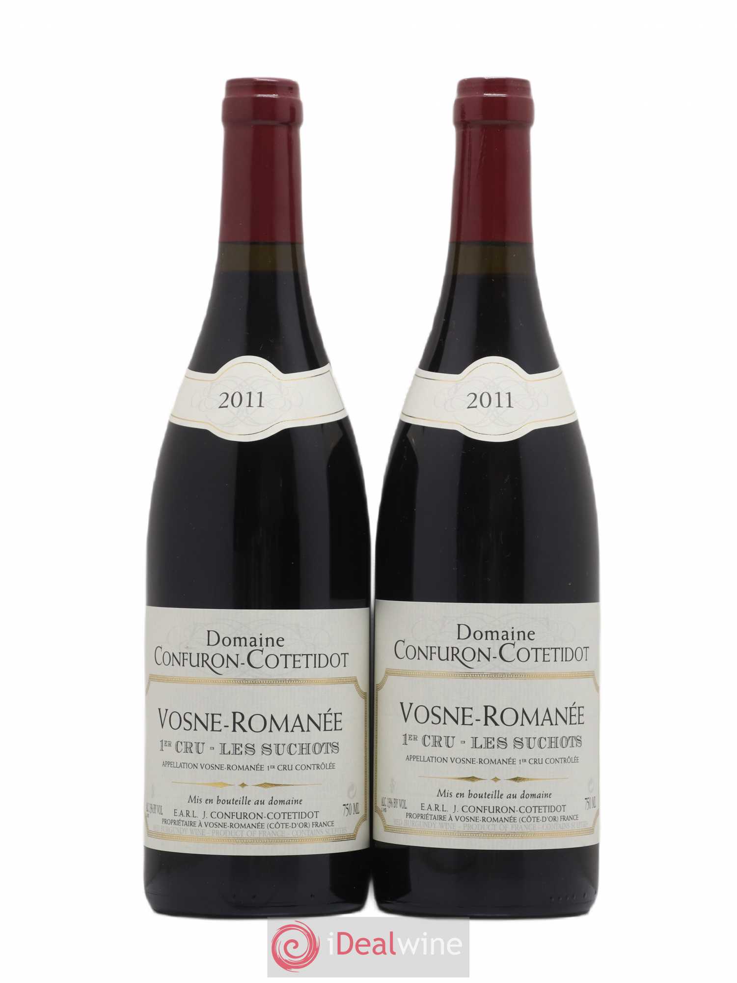 Vosne-Romanée 1er Cru Les Suchots Confuron-Cotetidot 2011 - Lot de 2 bouteilles - 0
