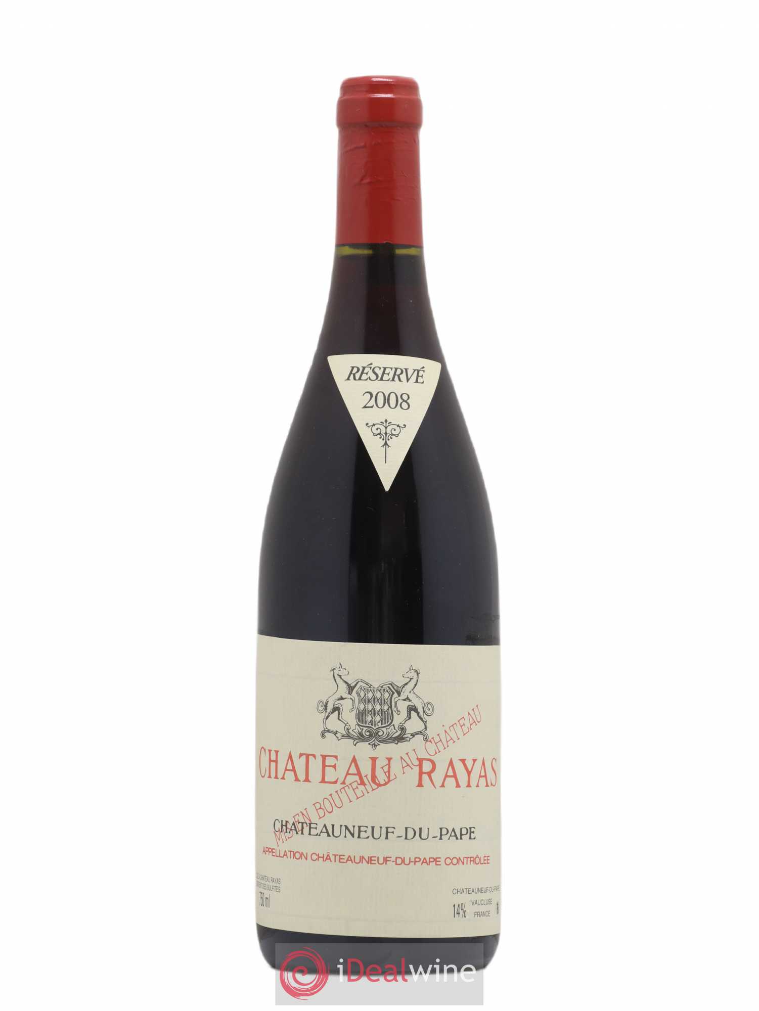 Châteauneuf-du-Pape Château Rayas Emmanuel Reynaud 2008 - Lot de 1 bouteille - 0