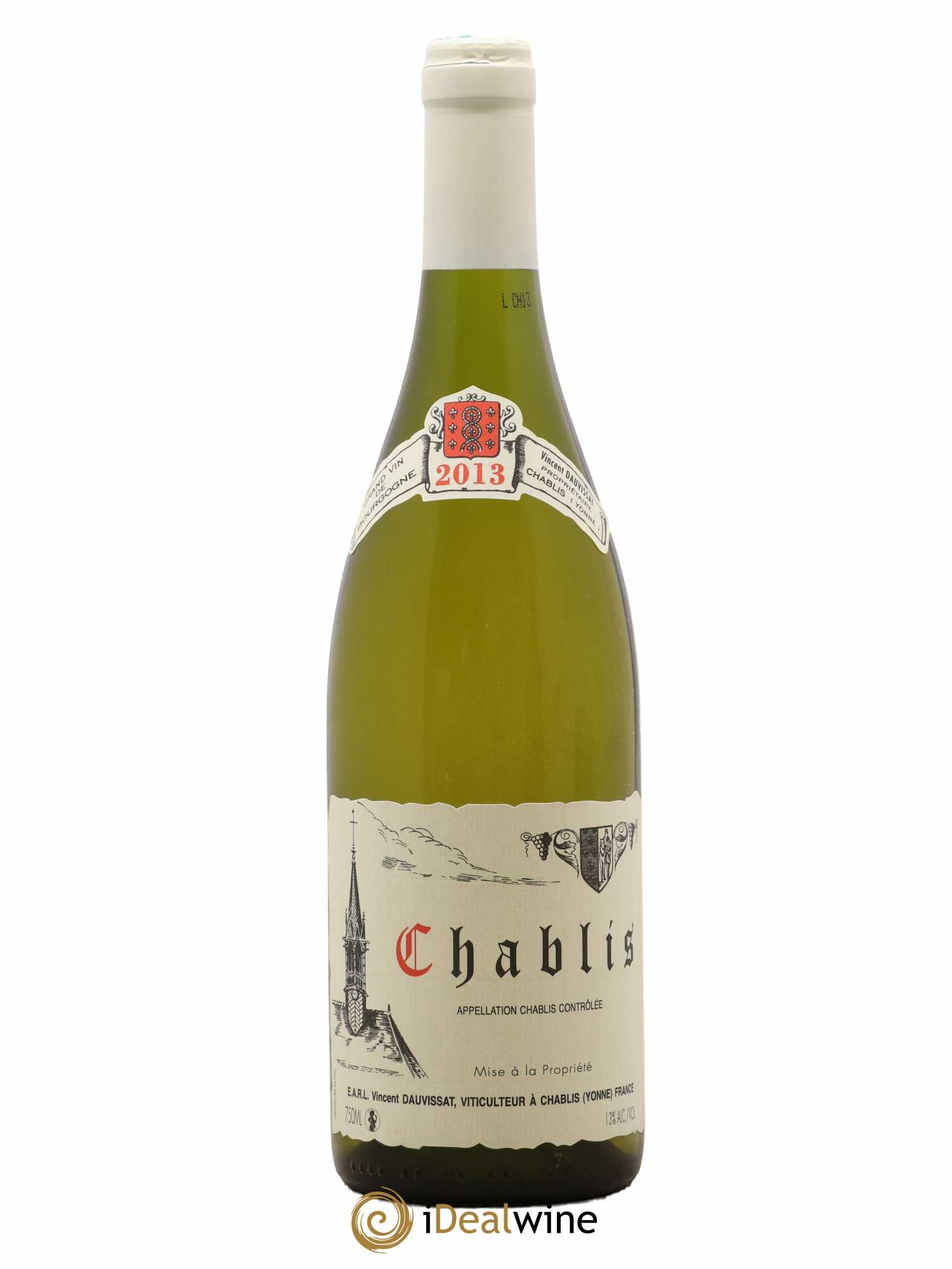 Chablis Vincent Dauvissat (Domaine) 2013 - Lot de 1 bouteille - 0