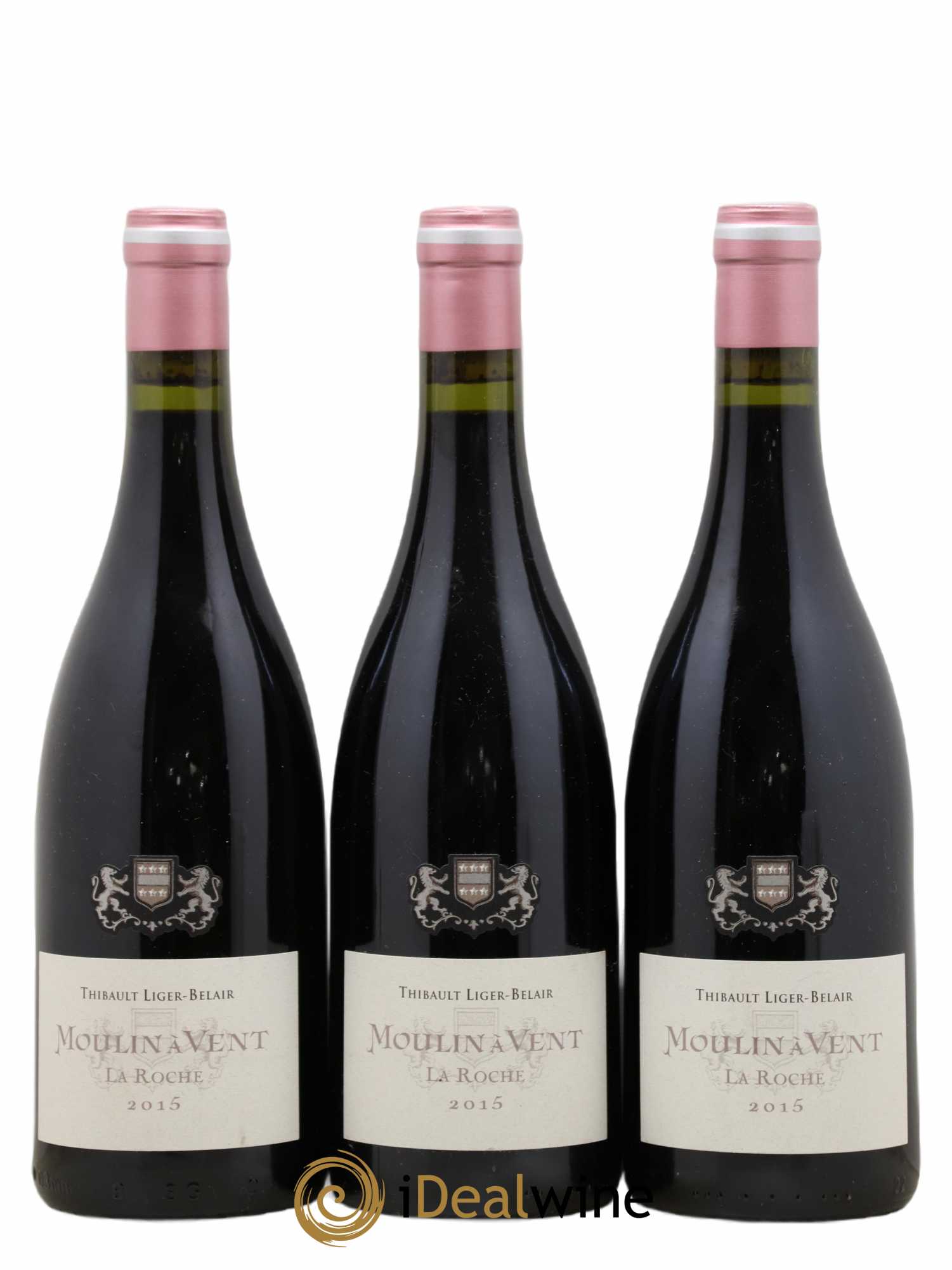 Moulin-à-Vent La Roche Thibault Liger-Belair 2015 - Lot de 3 bouteilles - 0