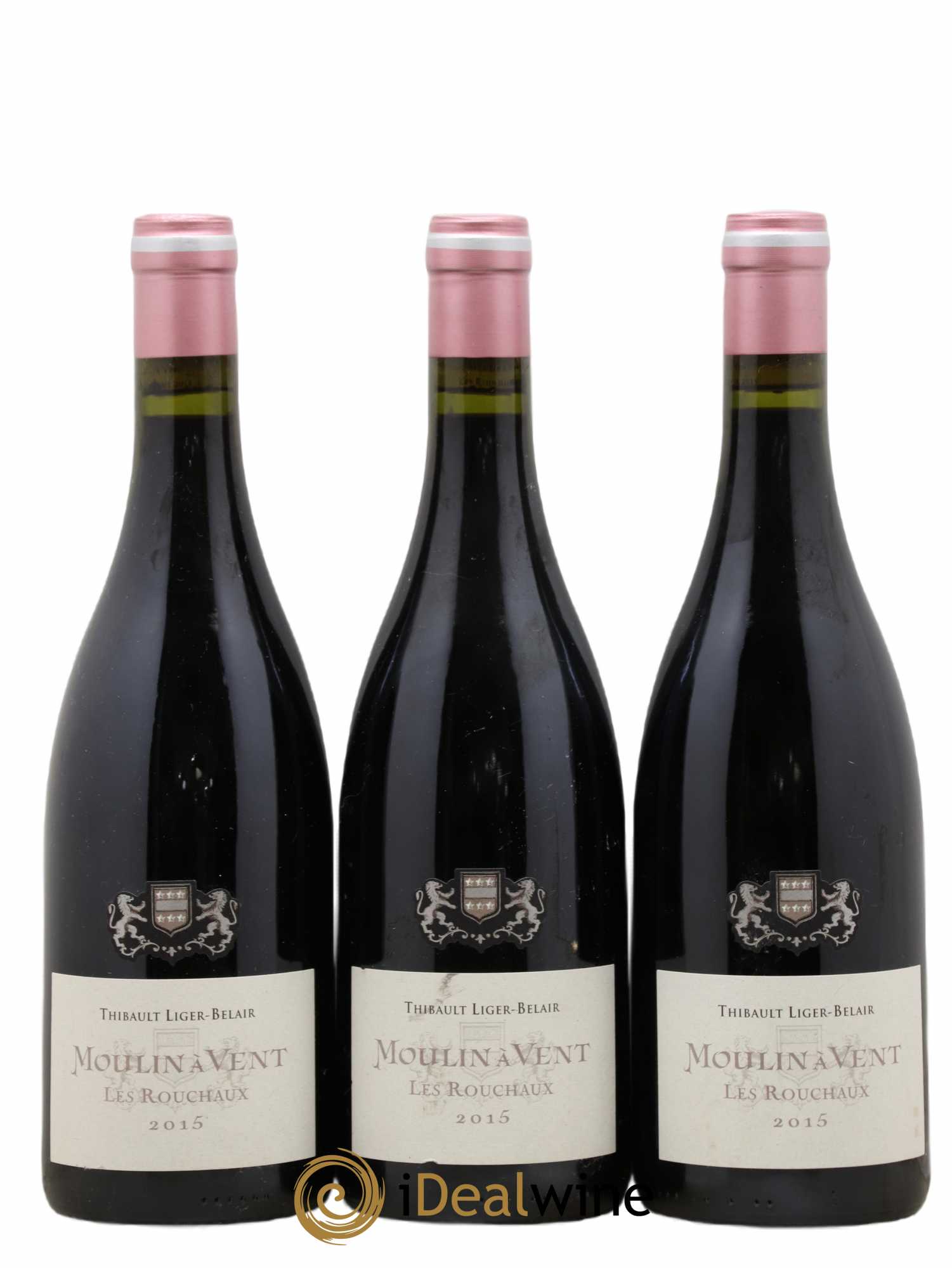 Moulin-à-Vent Les Rouchaux Thibault Liger-Belair 2015 - Lot de 3 bouteilles - 0