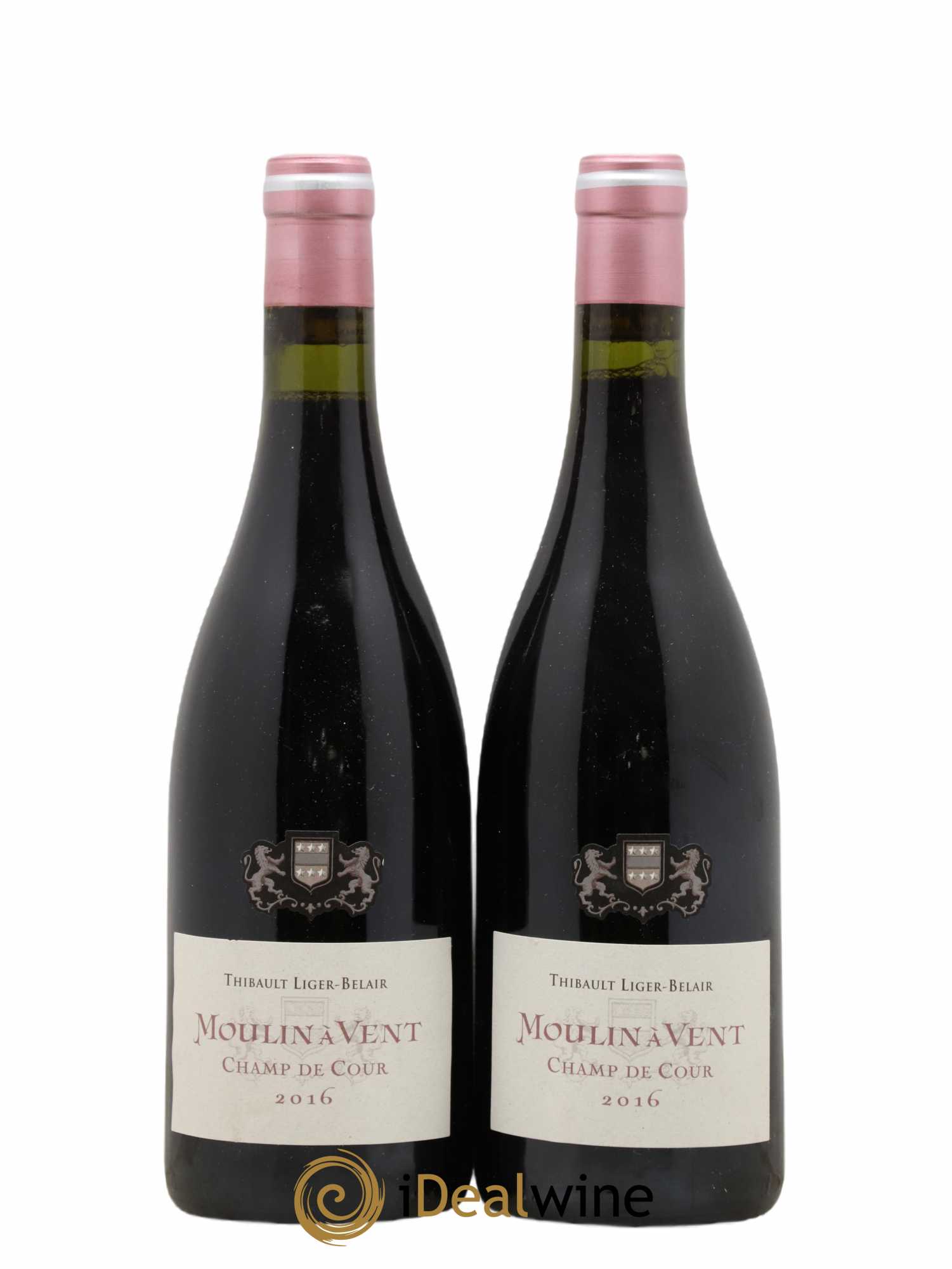 Moulin-à-Vent Champs de Cour Thibault Liger Belair 2016 - Posten von 2 Flaschen - 0