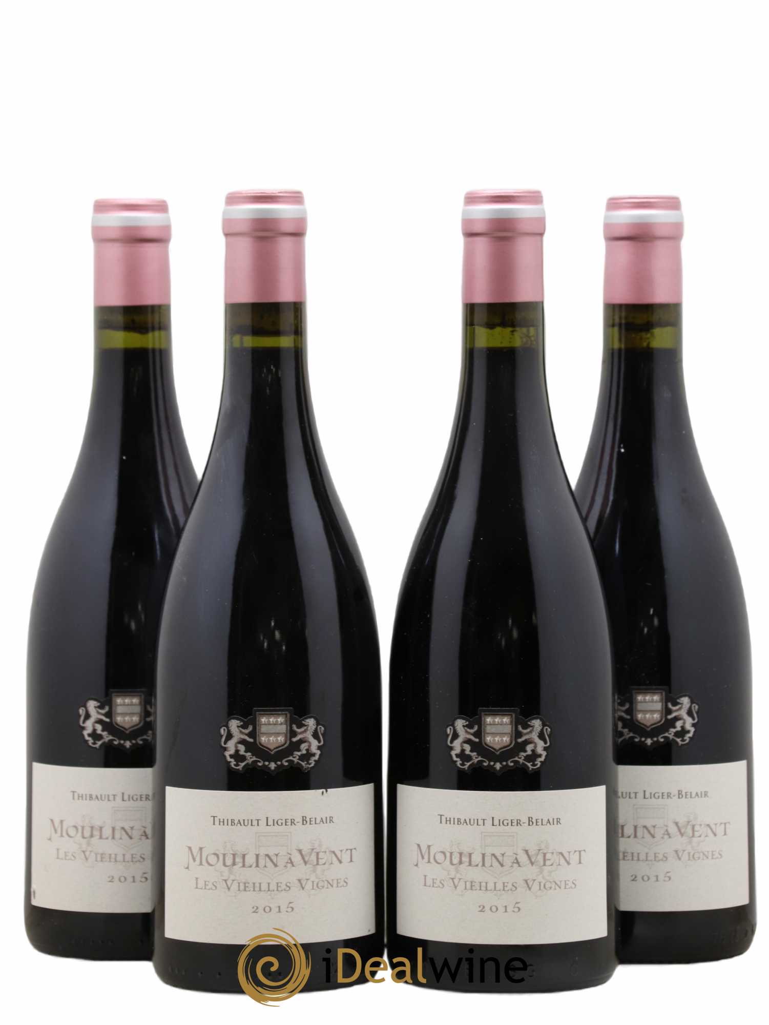 Moulin-à-Vent Les Vieilles Vignes Thibault Liger-Belair 2015 - Lot de 4 bouteilles - 0